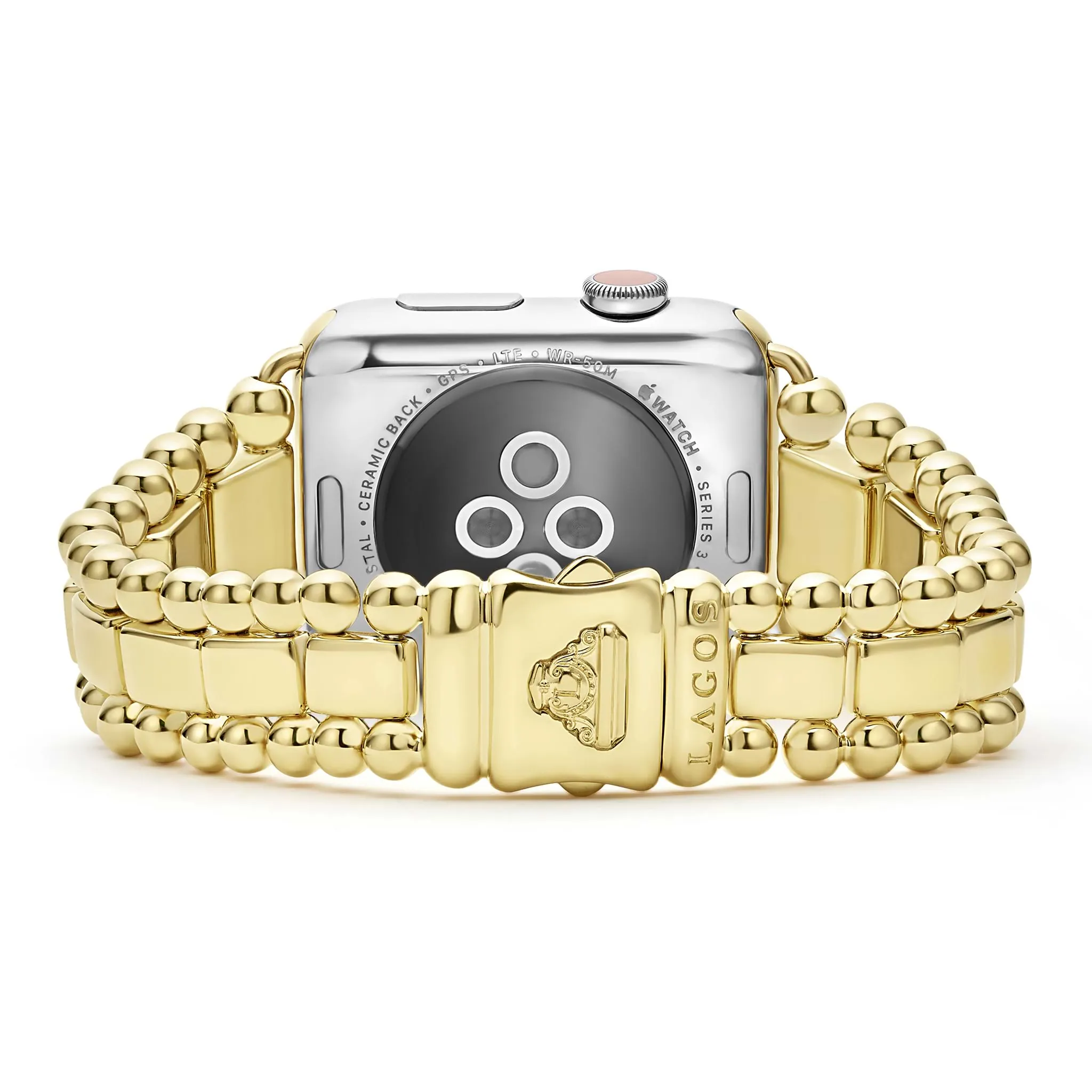 Smart Caviar 18K Gold Watch Bracelet-42-49mm sold by LAGOS product image thumbnail 4