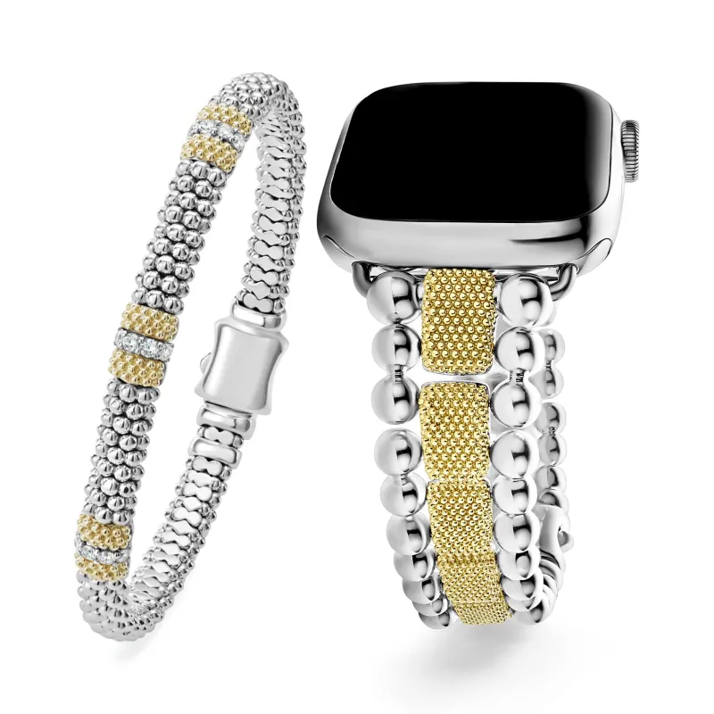 Smart Caviar Two-Tone Diamond Smart Caviar Gift Set sold by LAGOS