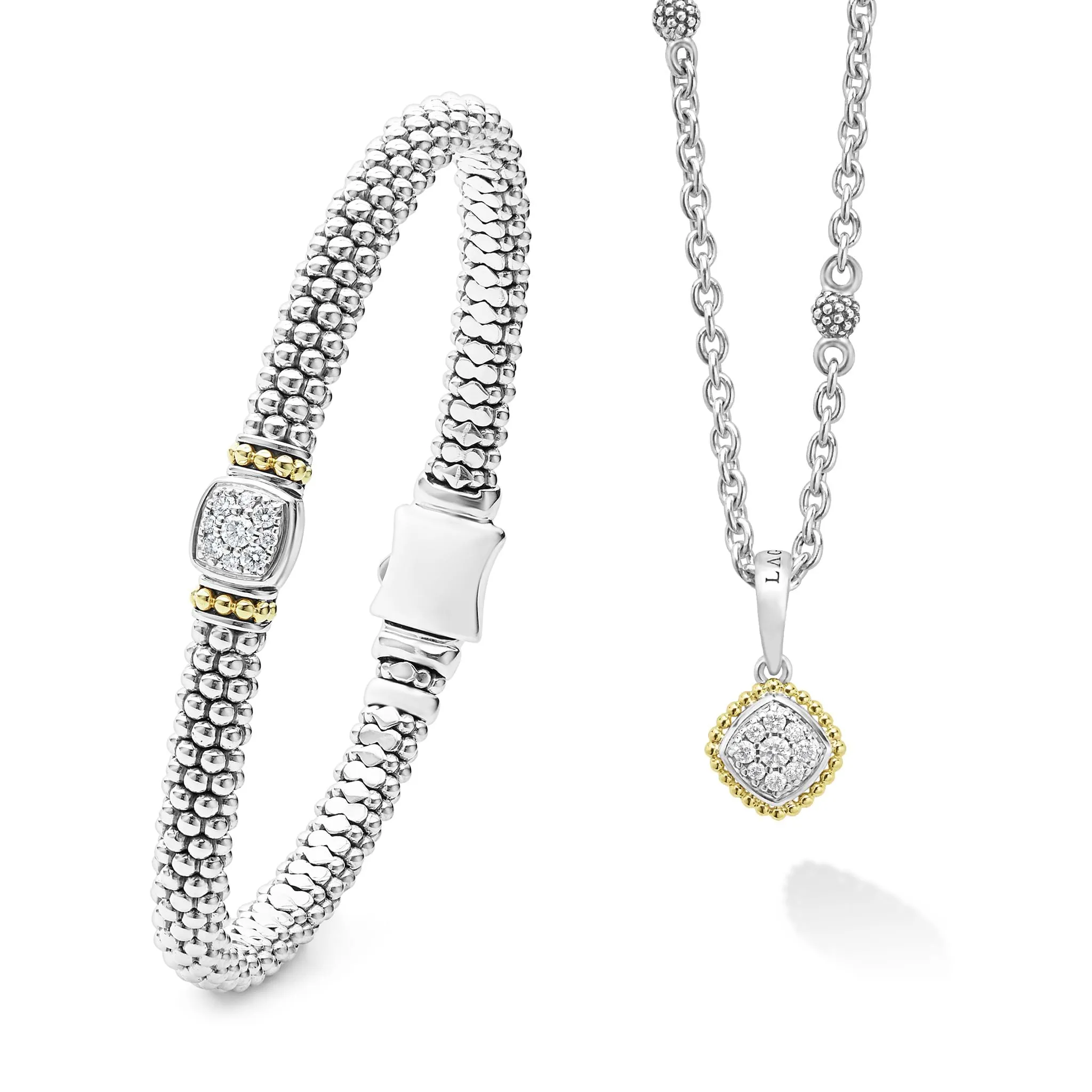 Rittenhouse Two-Tone Diamond Gift Set sold by LAGOS