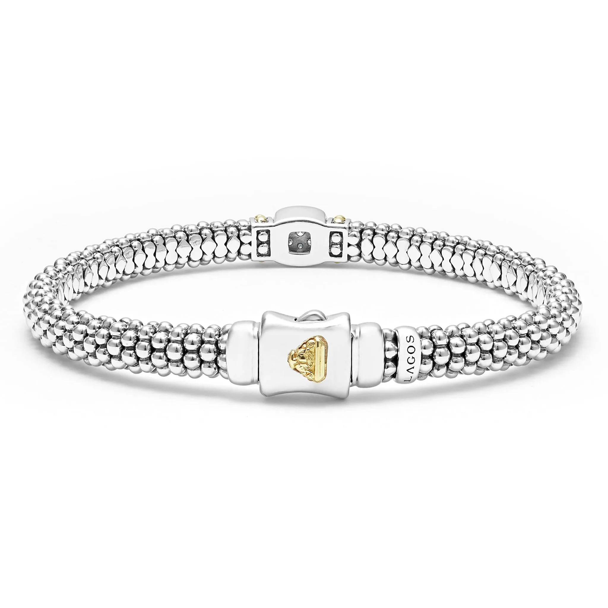 Rittenhouse Diamond Caviar Bracelet | 6mm sold by LAGOS product image thumbnail 5