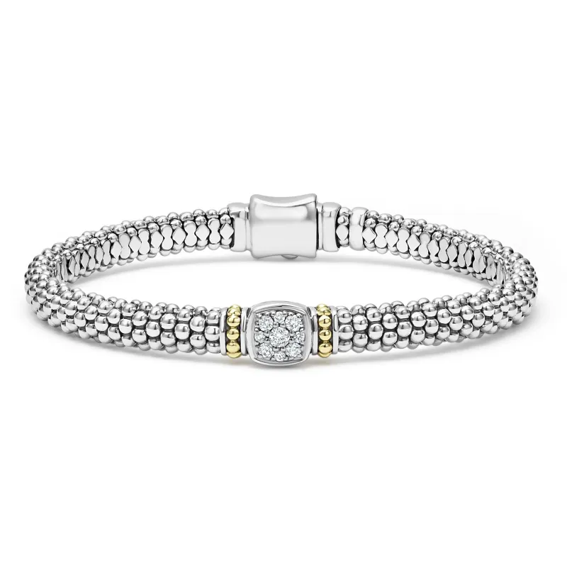 Rittenhouse Diamond Caviar Bracelet | 6mm sold by LAGOS