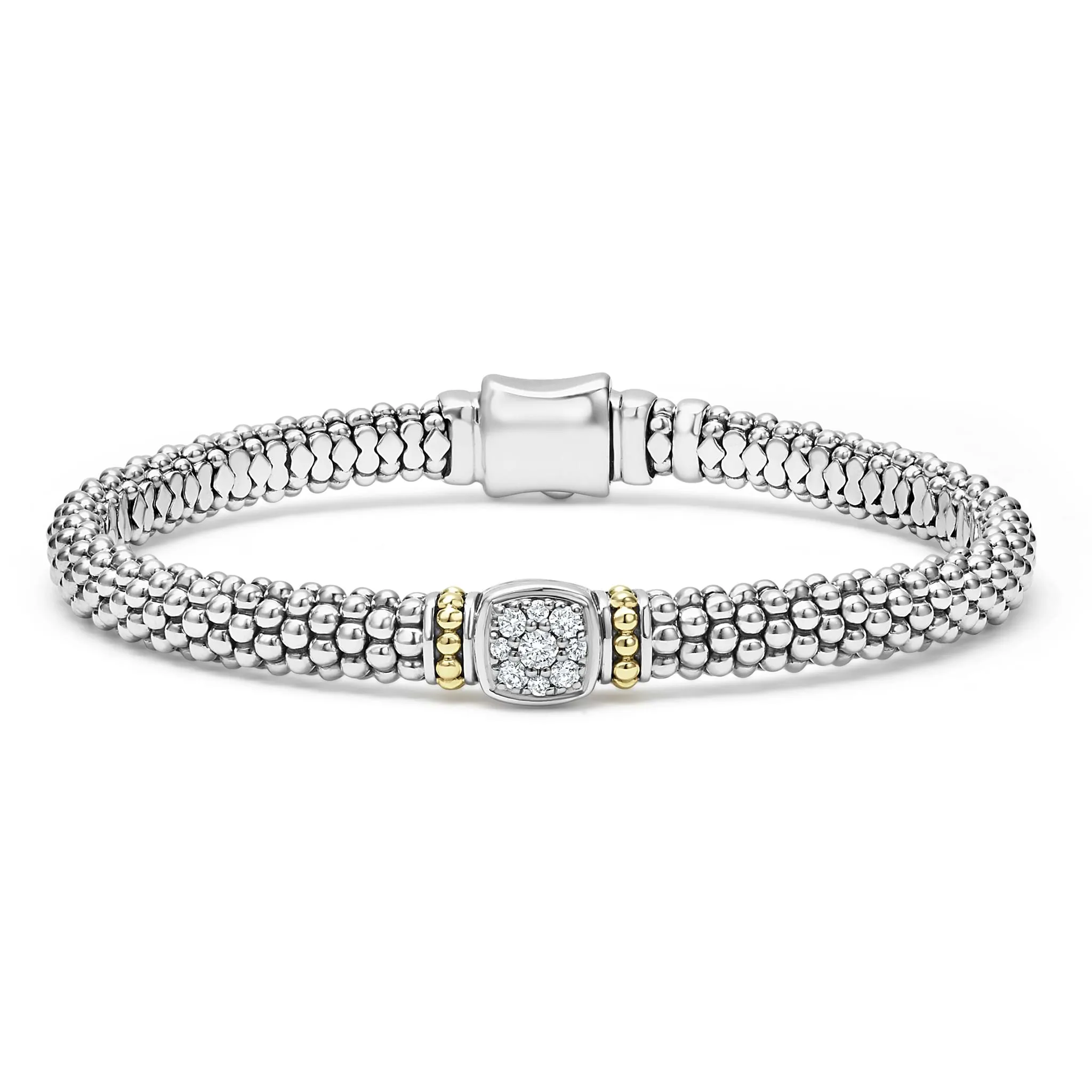 Rittenhouse Diamond Caviar Bracelet | 6mm sold by LAGOS