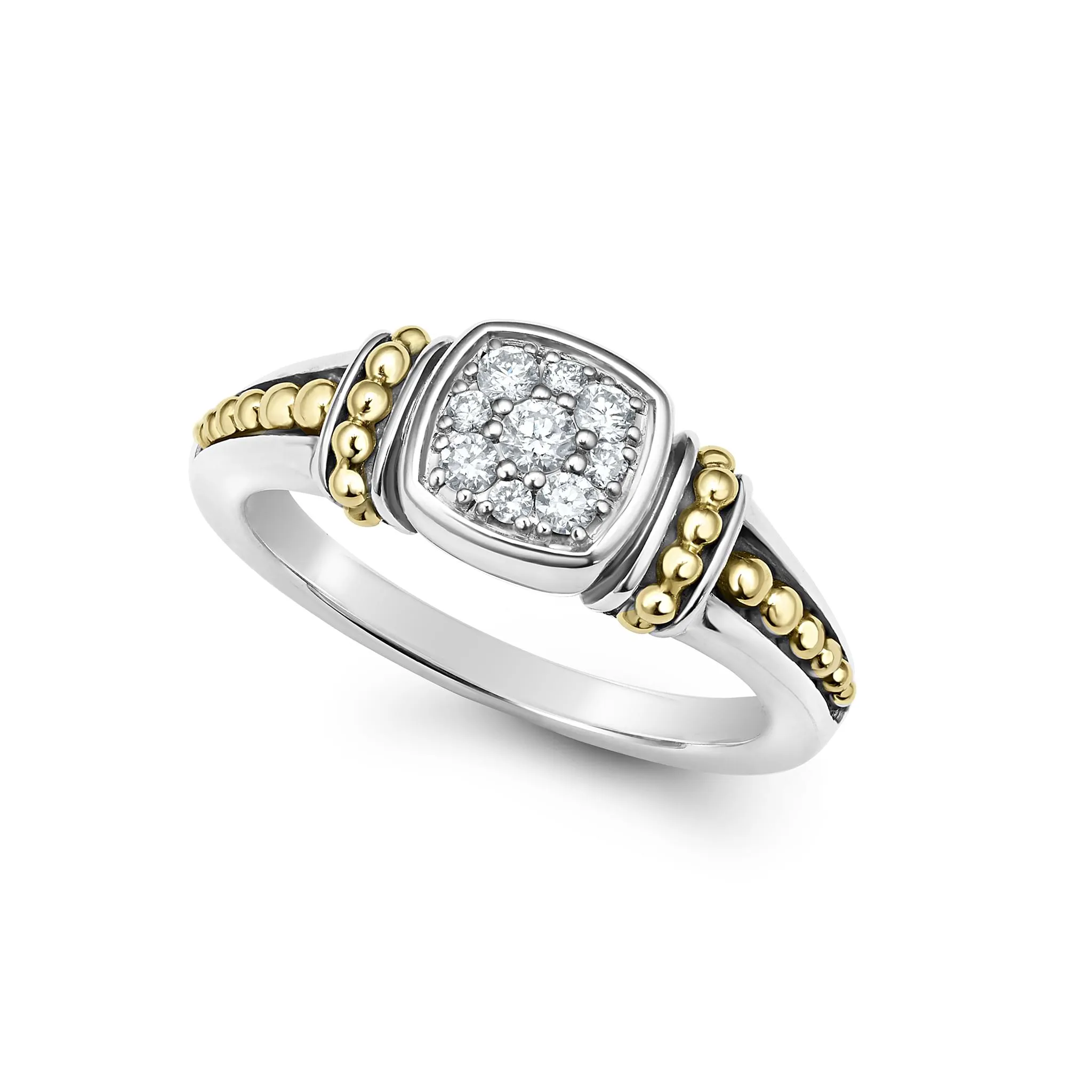 Rittenhouse Two-Tone Diamond Ring sold by LAGOS