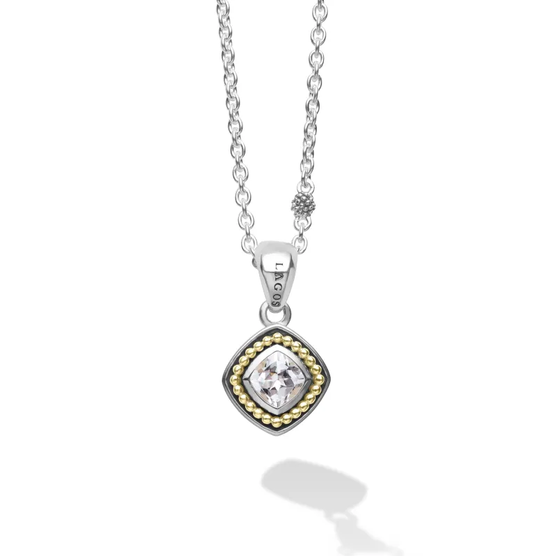 Rittenhouse White Topaz Pendant Necklace sold by LAGOS