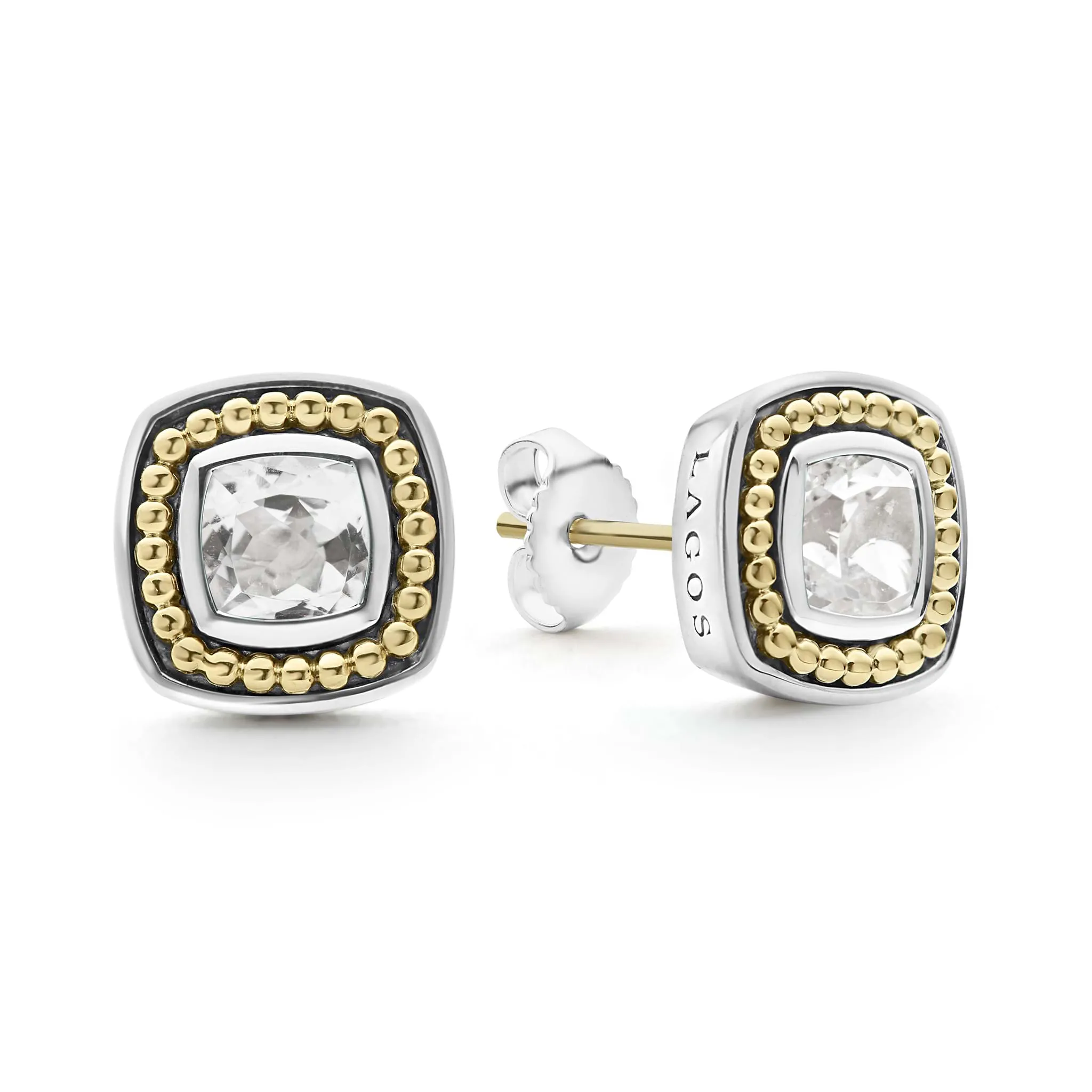 Rittenhouse White Topaz Stud Earrings sold by LAGOS product image thumbnail 3