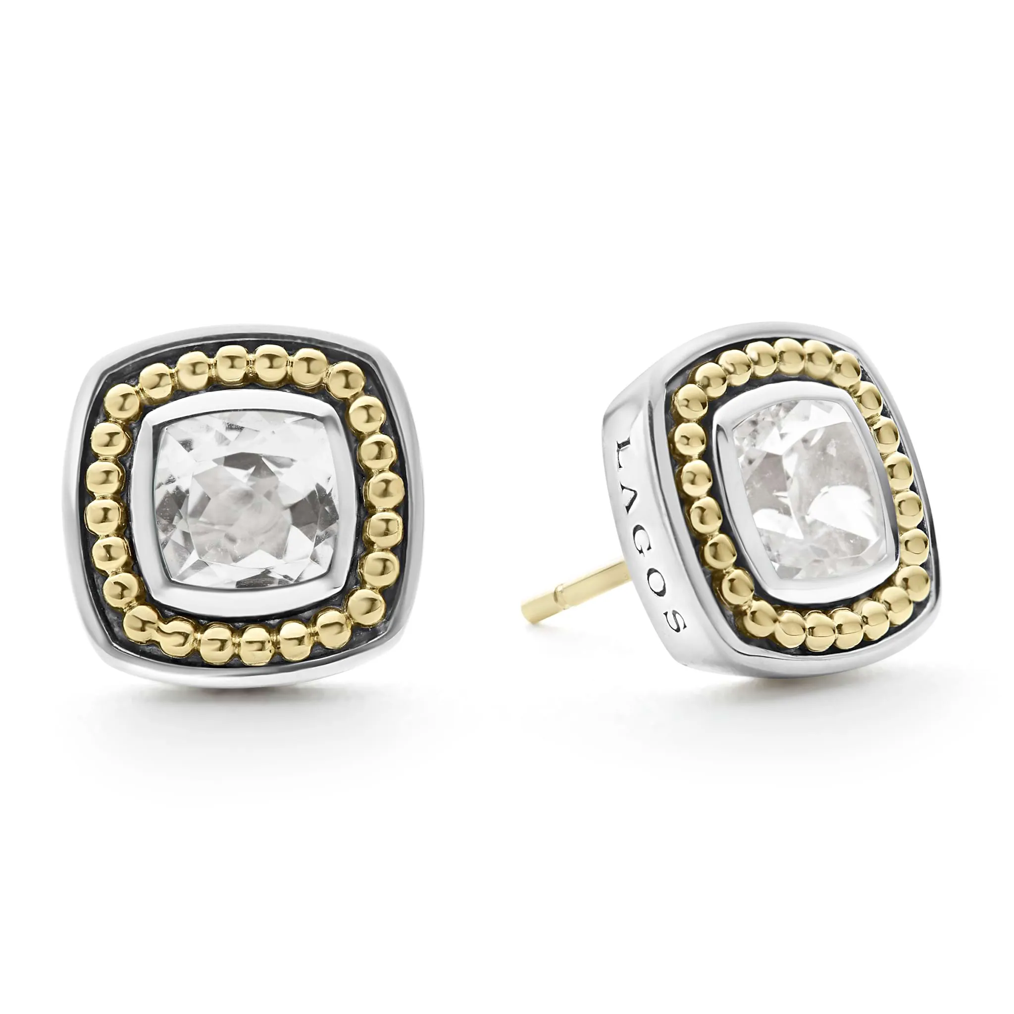 Rittenhouse White Topaz Stud Earrings sold by LAGOS