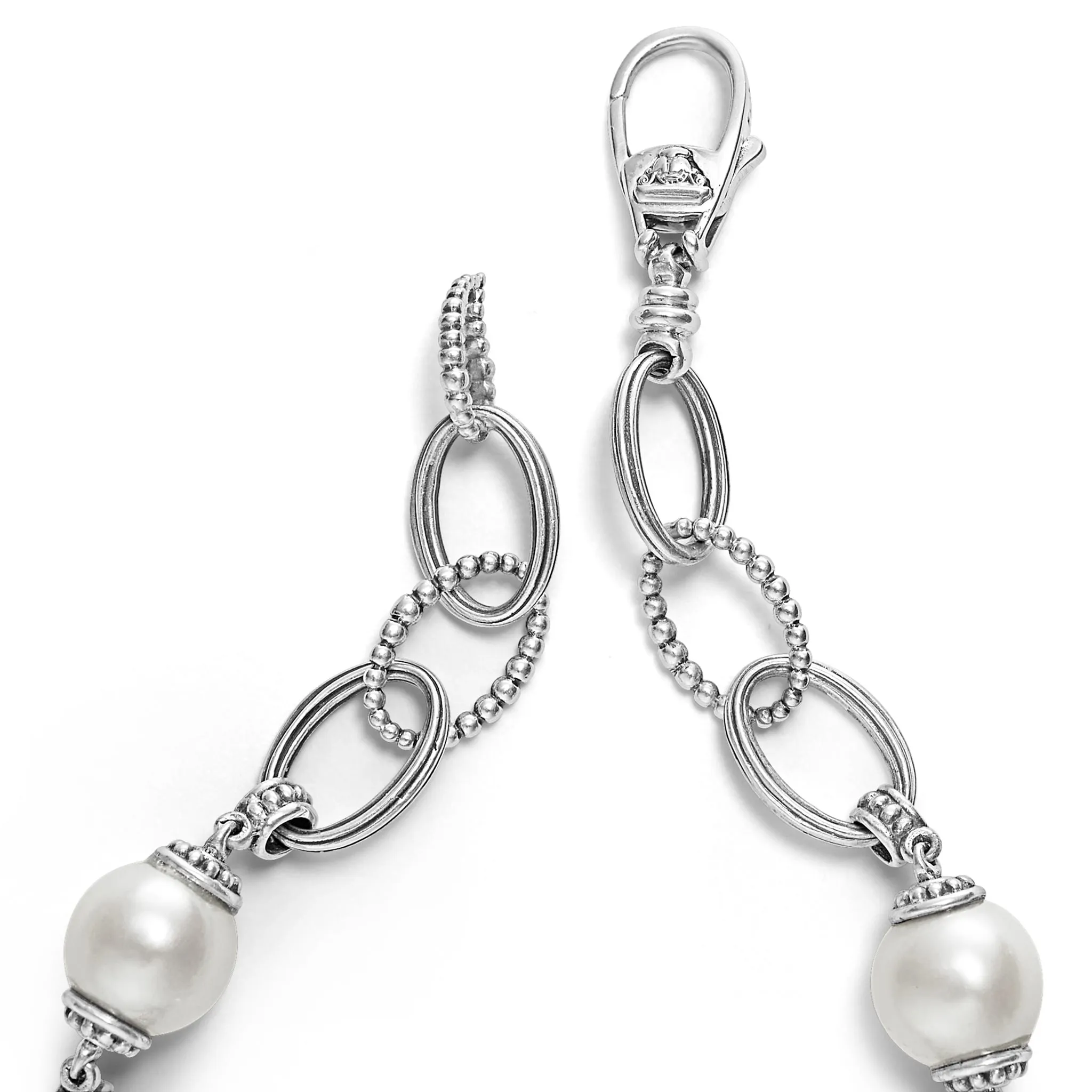 Luna Caviar Pearl Link Bracelet sold by LAGOS product image thumbnail 4