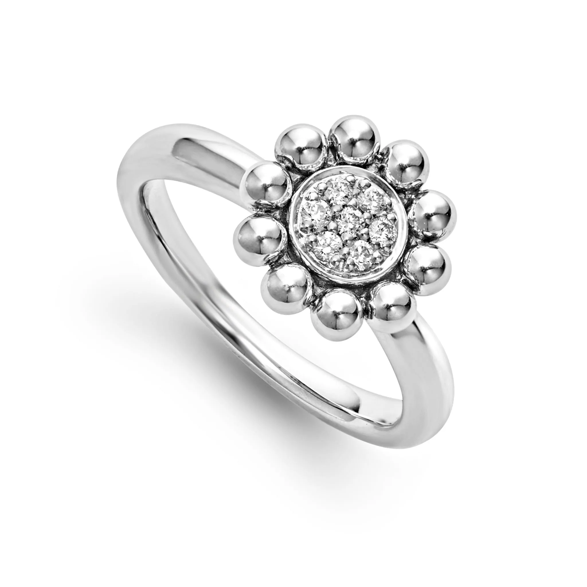 Caviar Spark Diamond Ring sold by LAGOS