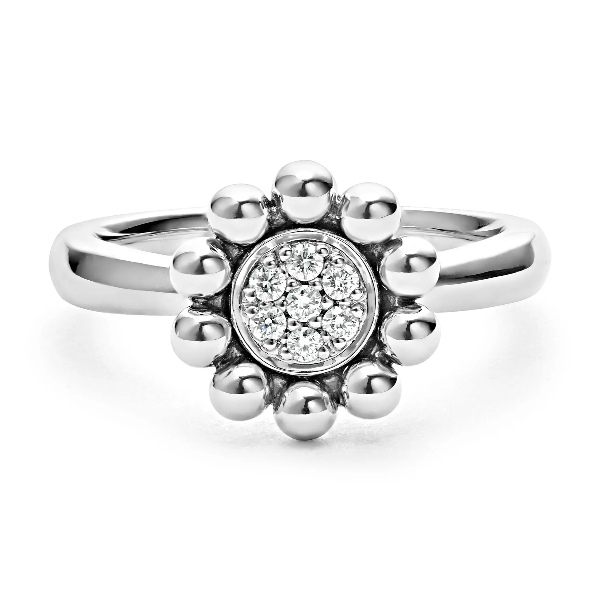 Caviar Spark Diamond Ring sold by LAGOS product image thumbnail 3