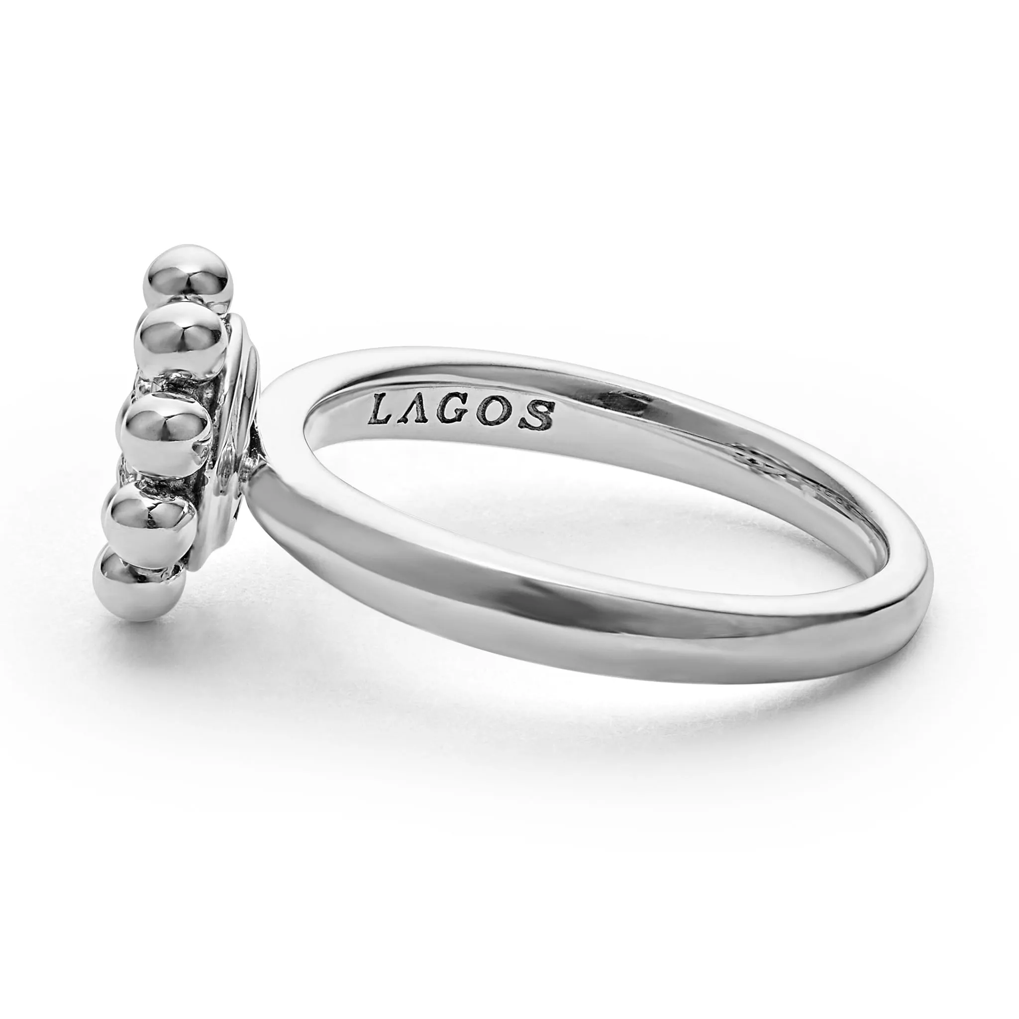 Caviar Spark Diamond Ring sold by LAGOS product image thumbnail 4