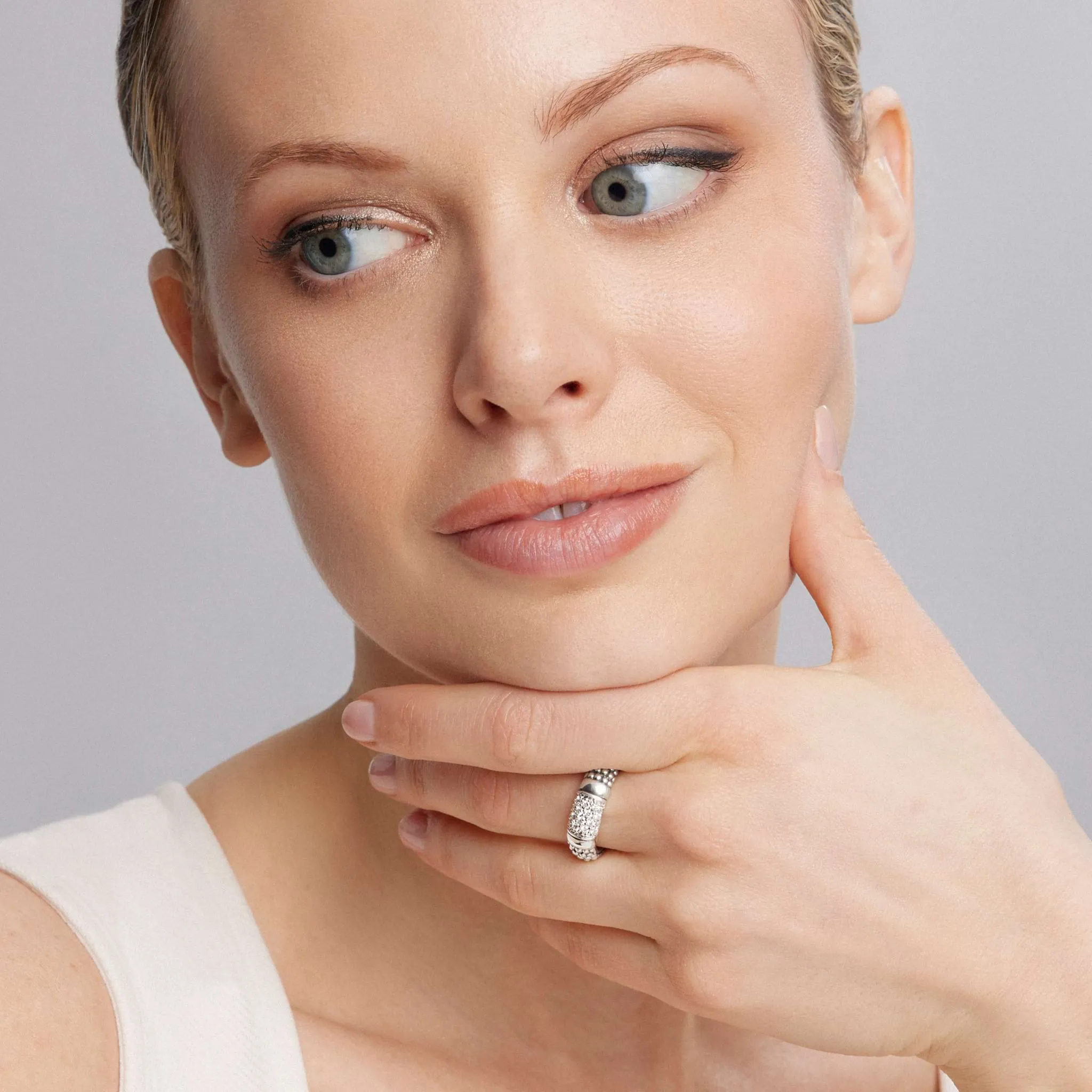 Signature Caviar Caviar Diamond Ring sold by LAGOS product image thumbnail 2