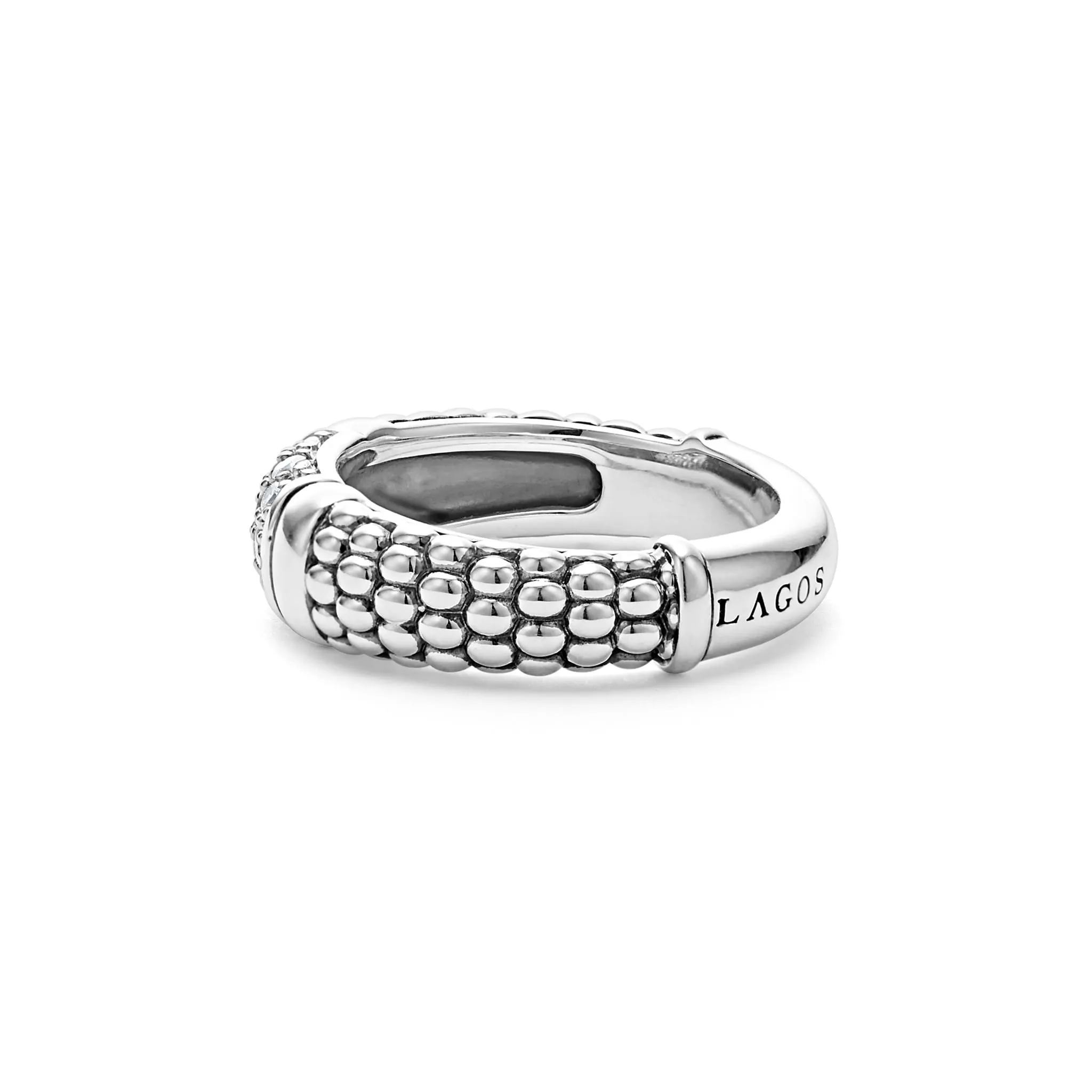 Signature Caviar Caviar Diamond Ring sold by LAGOS product image thumbnail 4