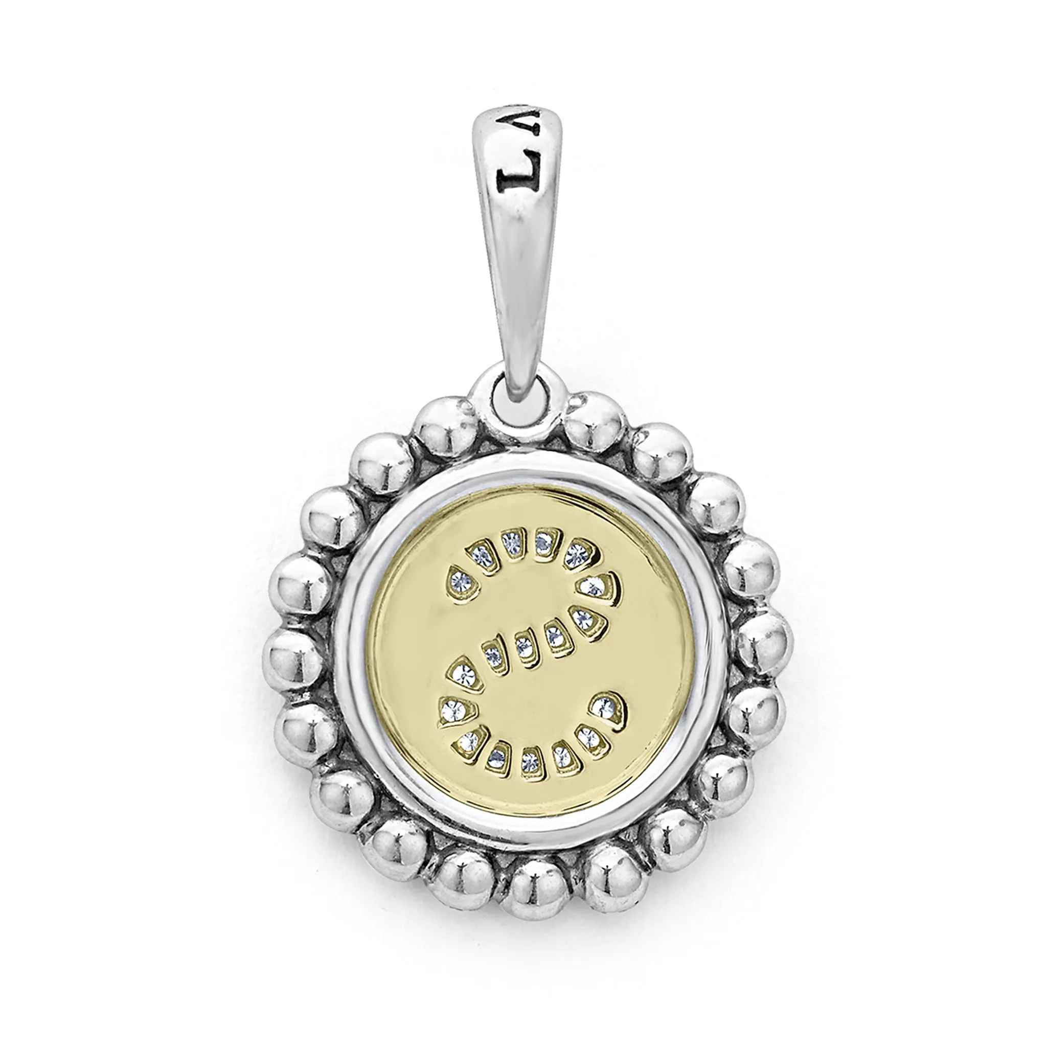 Signature Caviar Diamond S Initial Charm sold by LAGOS product image thumbnail 3