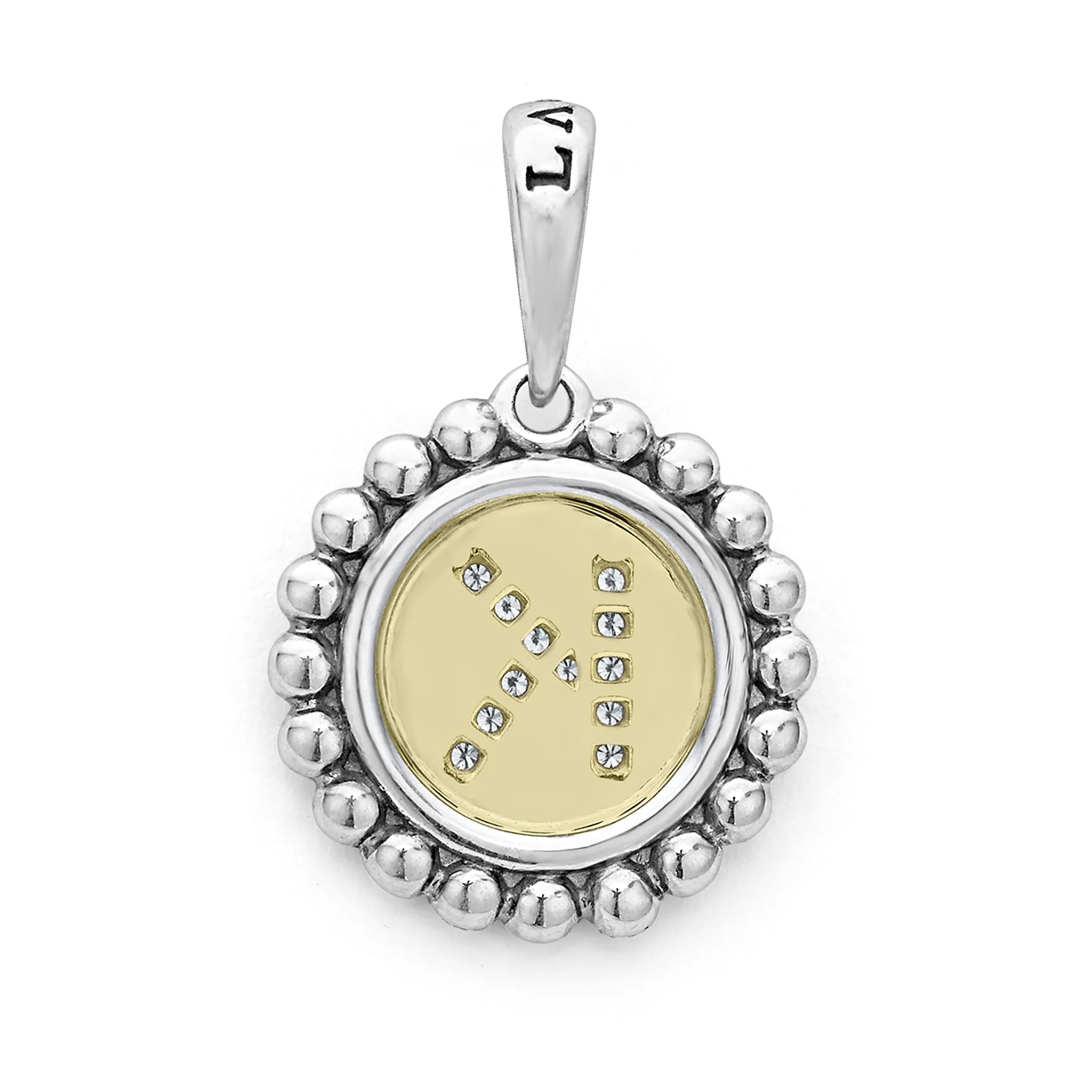 Signature Caviar Diamond K Initial Charm sold by LAGOS product image thumbnail 3