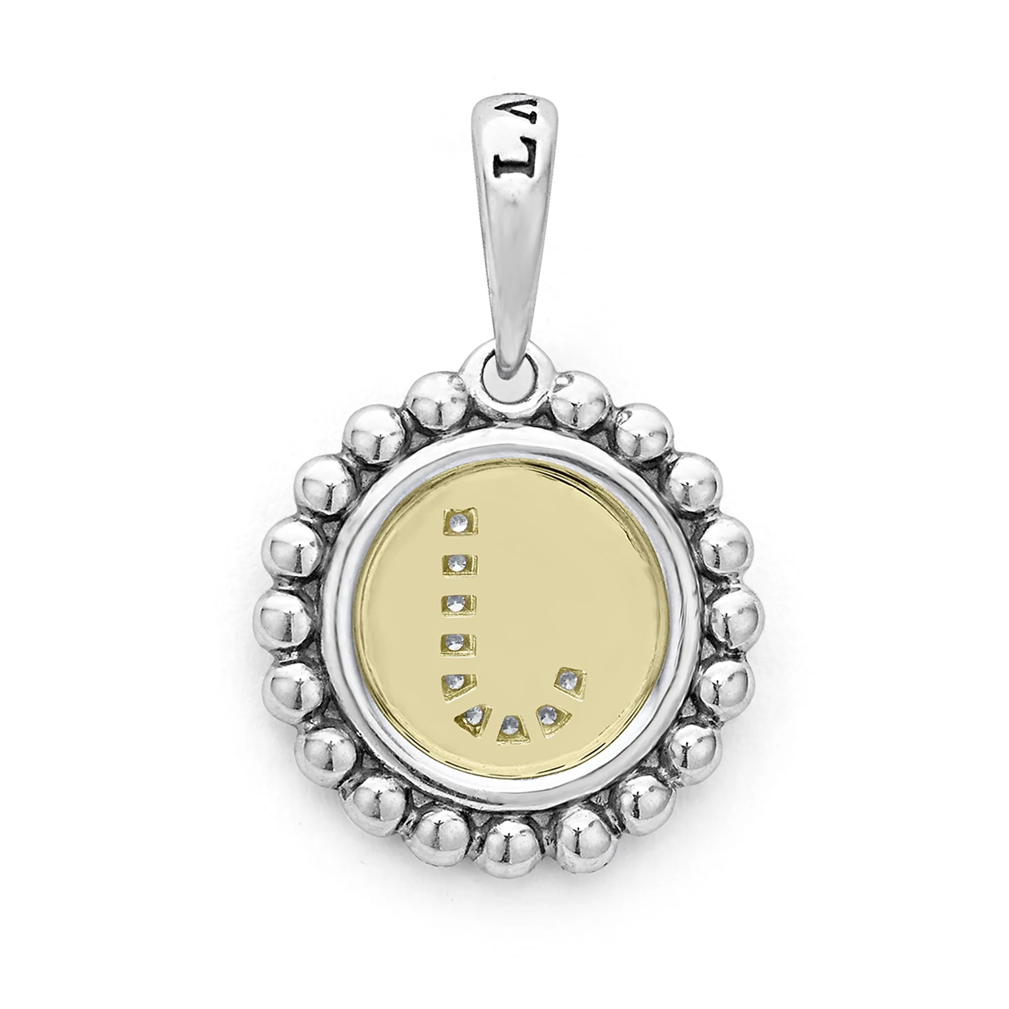 Signature Caviar Diamond J Initial Charm sold by LAGOS product image thumbnail 3