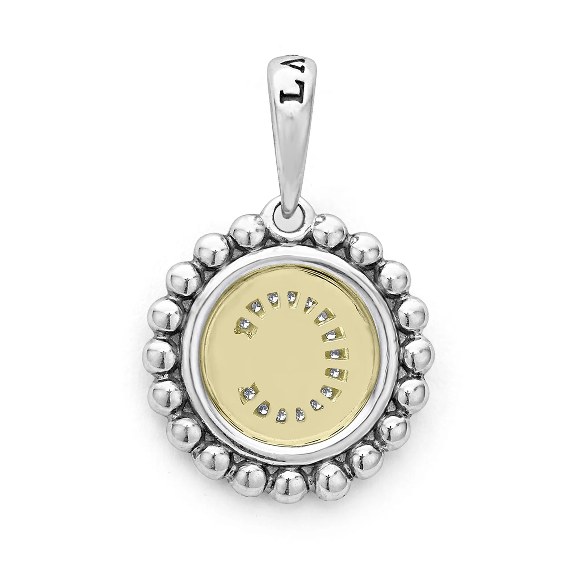 Signature Caviar Diamond C Initial Charm sold by LAGOS product image thumbnail 3