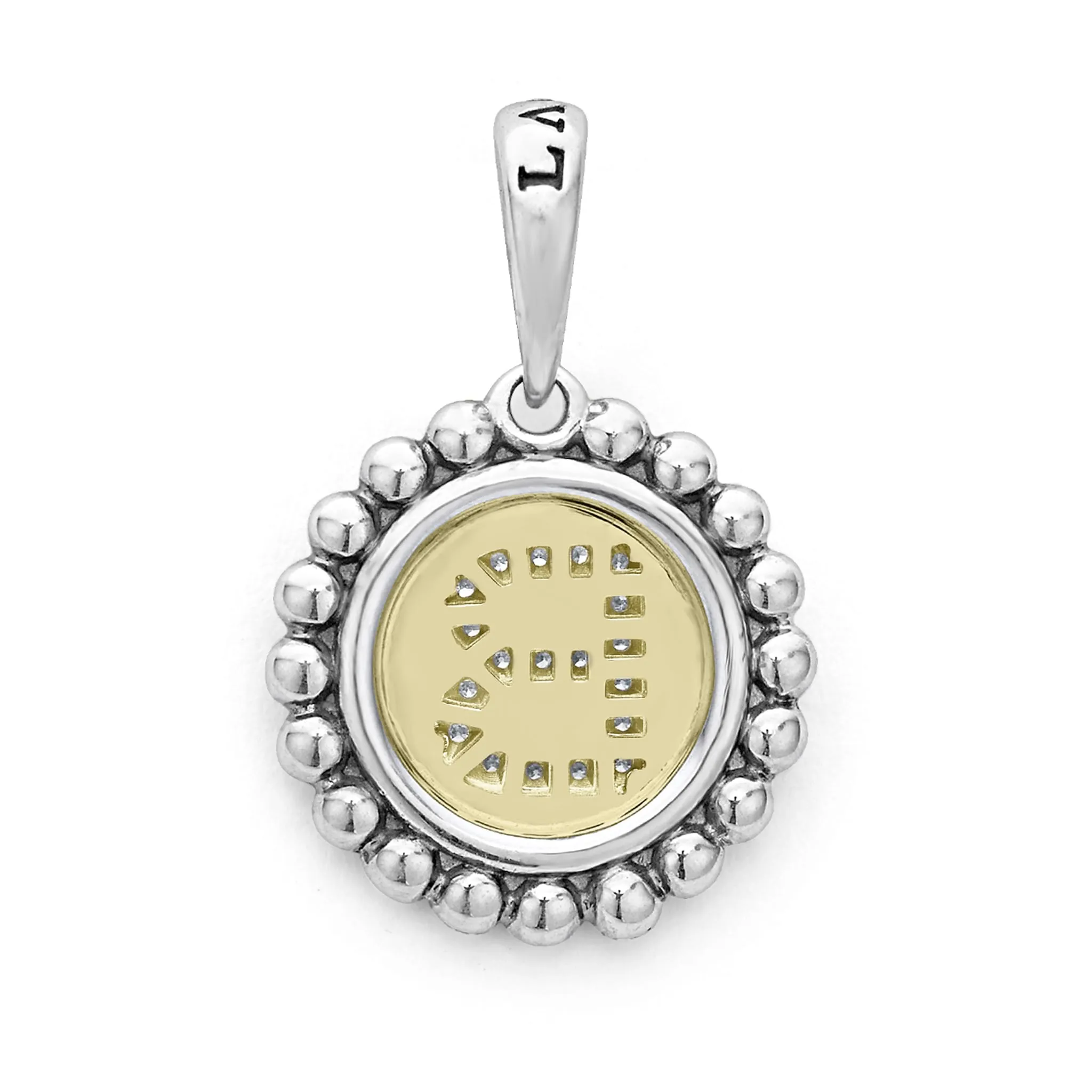 Signature Caviar Diamond B Initial Charm sold by LAGOS product image thumbnail 3