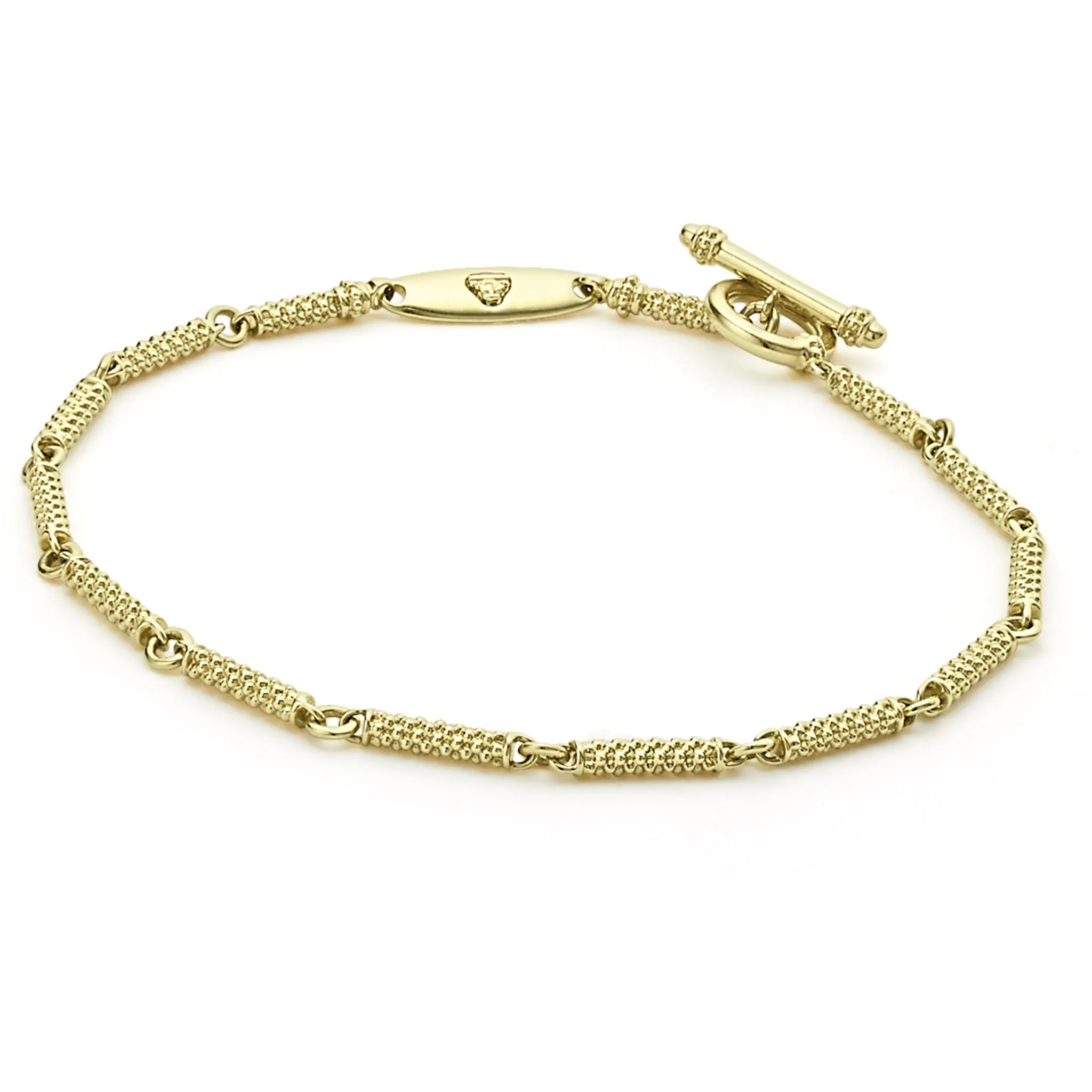 Signature Caviar 18K Gold Superfine Caviar Bracelet sold by LAGOS product image thumbnail 3