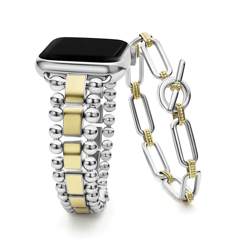 Smart Caviar Two-Tone Smart Caviar Link Gift Set sold by LAGOS