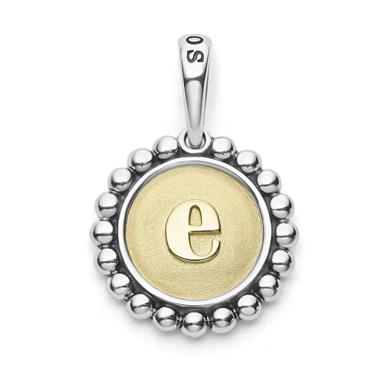 Signature Caviar E Initial Charm sold by LAGOS