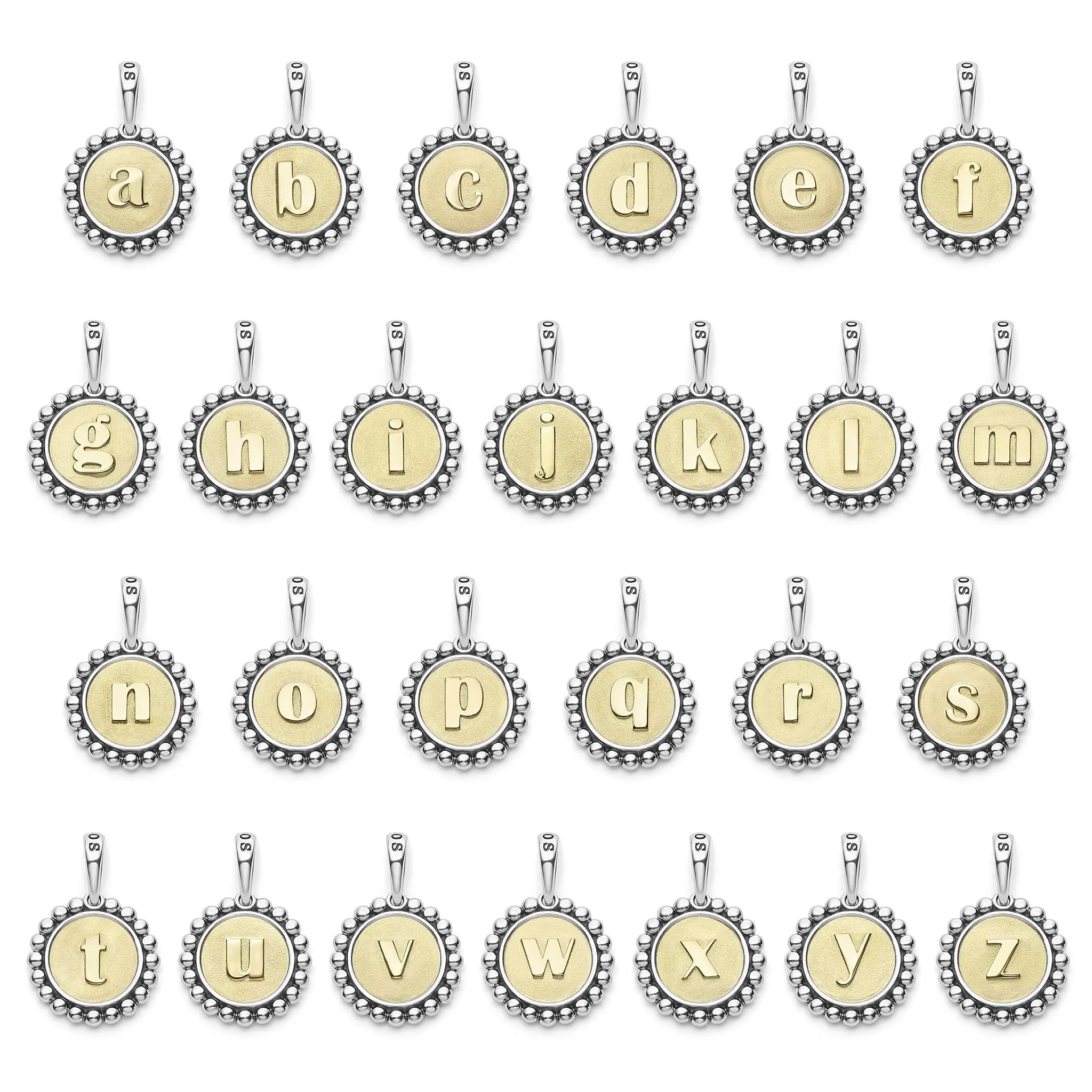 Signature Caviar K Initial Charm sold by LAGOS product image thumbnail 4