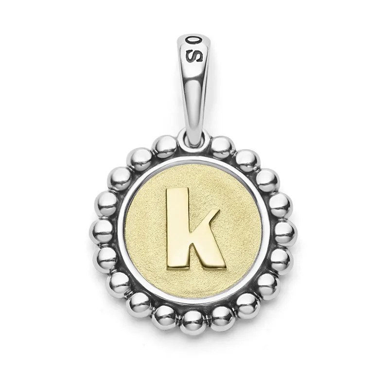 Signature Caviar K Initial Charm sold by LAGOS