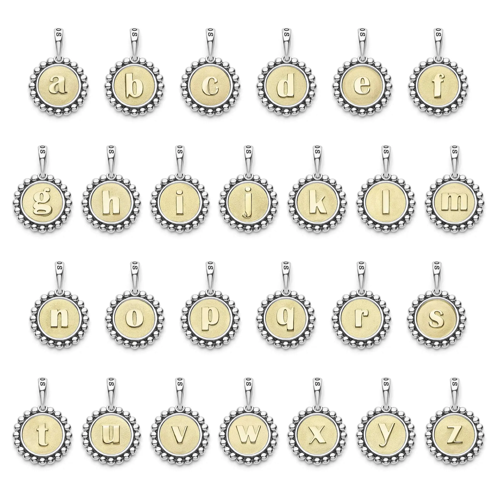 Signature Caviar T Initial Charm sold by LAGOS product image thumbnail 4