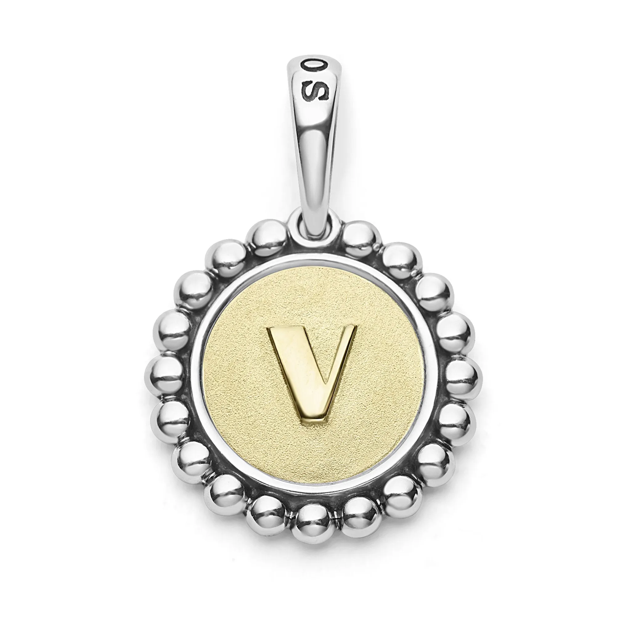 Signature Caviar V Initial Charm sold by LAGOS