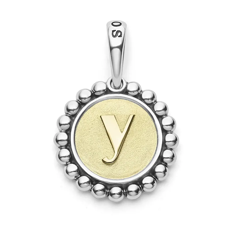 Signature Caviar Y Initial Charm sold by LAGOS