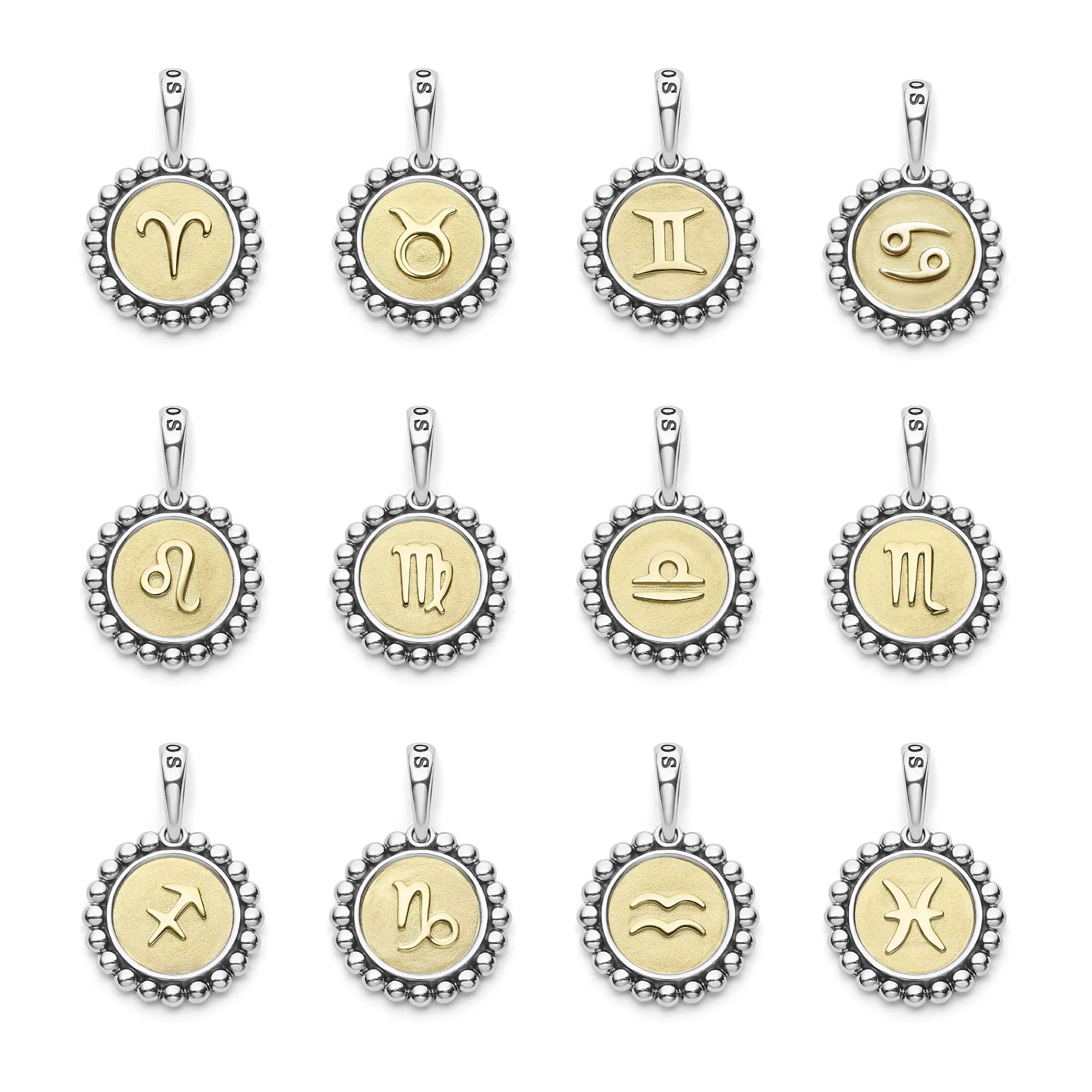 Signature Caviar Virgo Zodiac Charm sold by LAGOS product image thumbnail 4