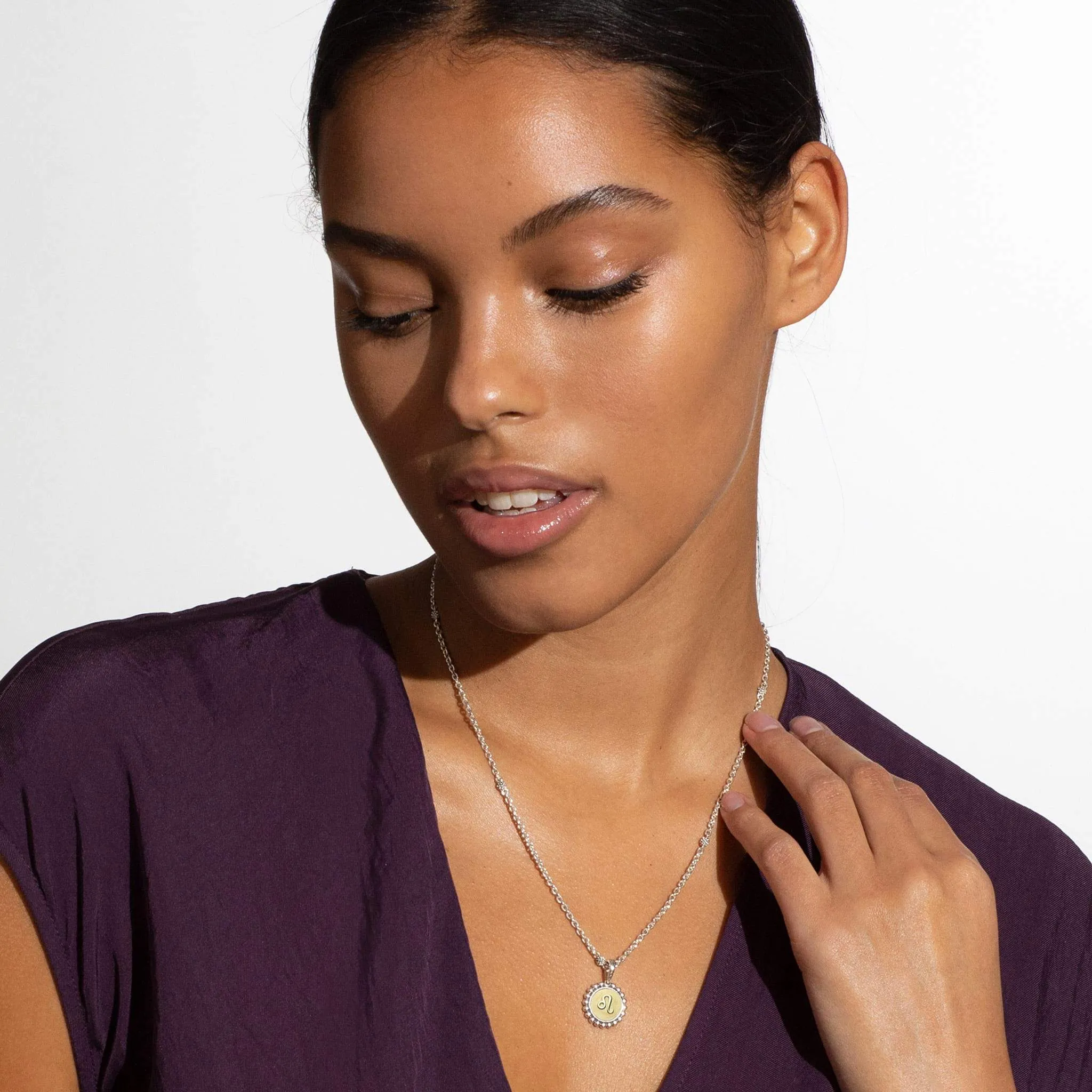 Signature Caviar Libra Zodiac Charm sold by LAGOS product image thumbnail 2