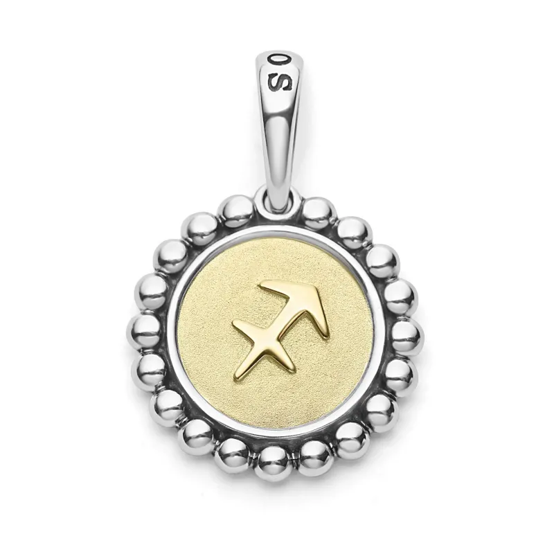 Signature Caviar Sagittarius Zodiac Charm sold by LAGOS