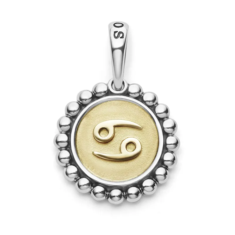 Signature Caviar Cancer Zodiac Charm sold by LAGOS
