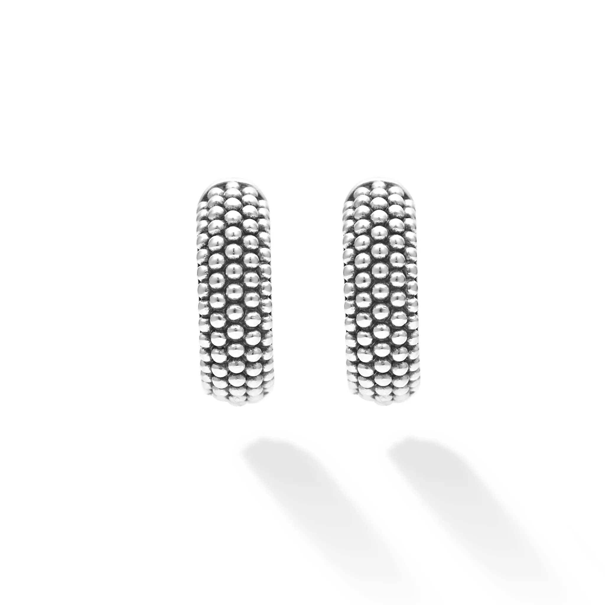 Signature Caviar Caviar Huggie Earrings sold by LAGOS product image thumbnail 4