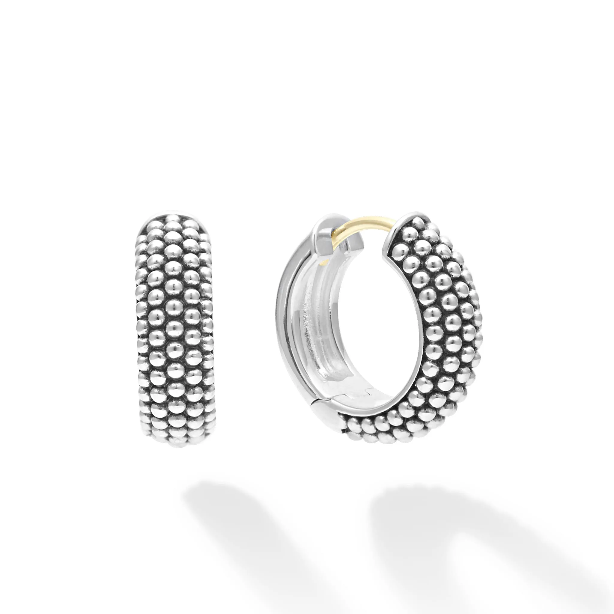 Signature Caviar Caviar Huggie Earrings sold by LAGOS