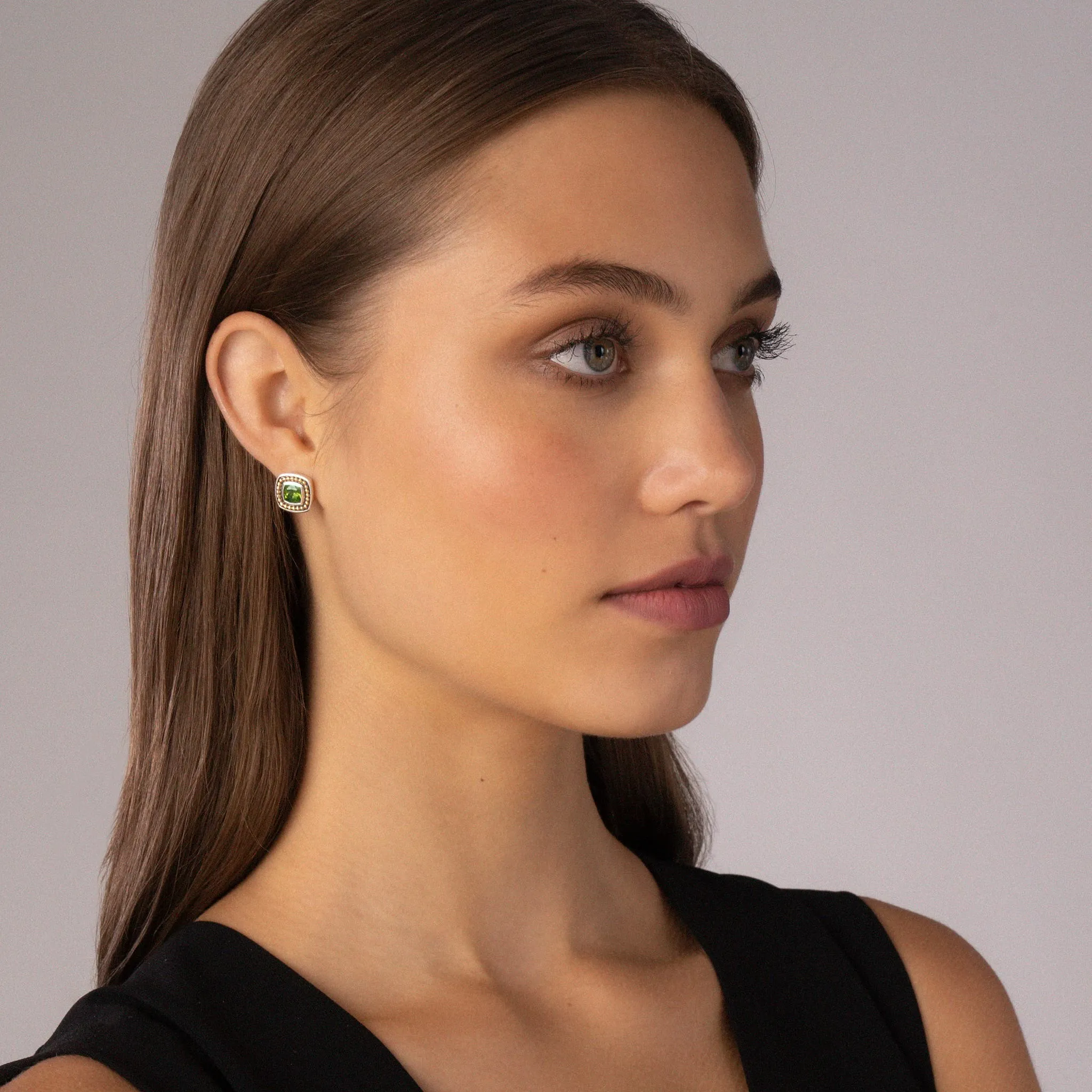 Rittenhouse Peridot Stud Earrings sold by LAGOS product image thumbnail 2