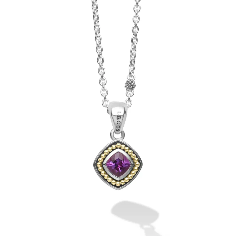 Rittenhouse Amethyst Pendant Necklace sold by LAGOS