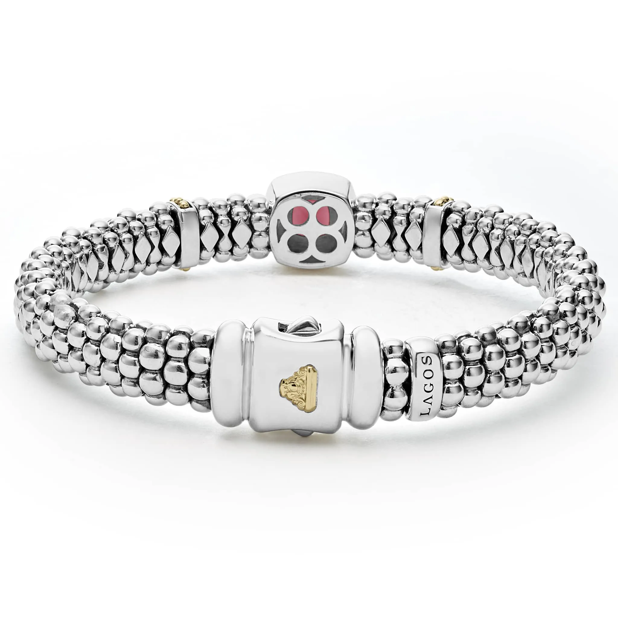 Rittenhouse Rhodolite Garnet Caviar Bracelet | 9mm sold by LAGOS product image thumbnail 5