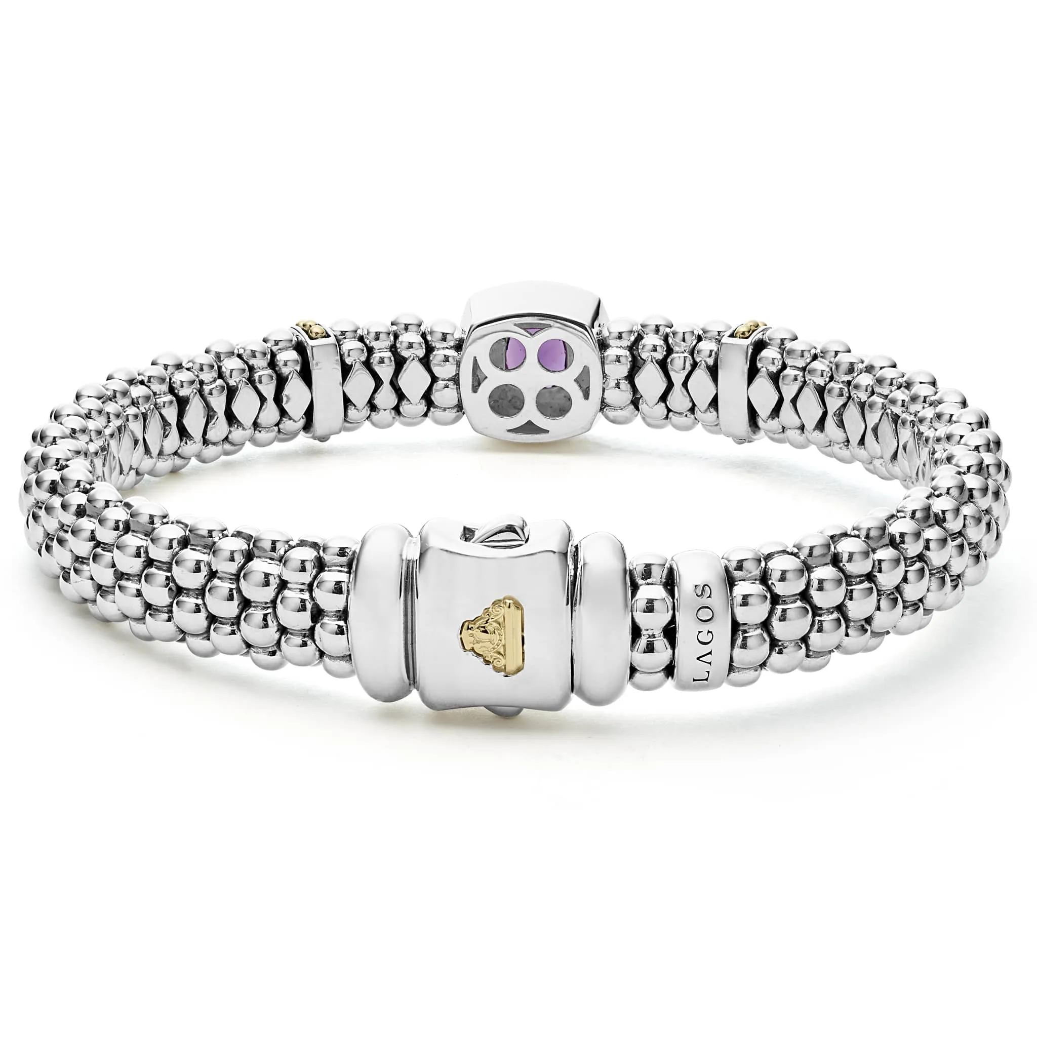 Rittenhouse Amethyst Caviar Bracelet | 9mm sold by LAGOS product image thumbnail 5