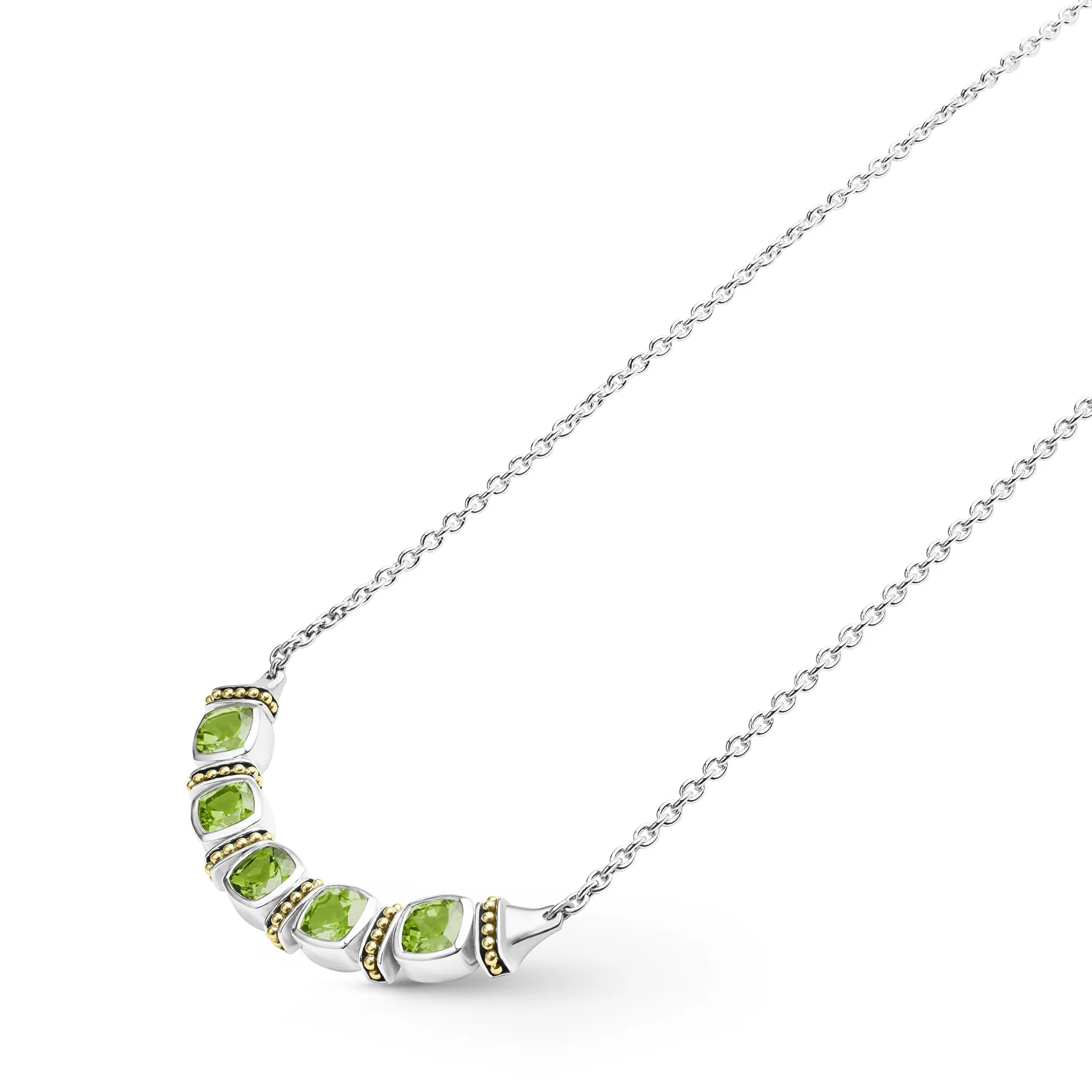 Rittenhouse Five Station Peridot Necklace sold by LAGOS product image thumbnail 4