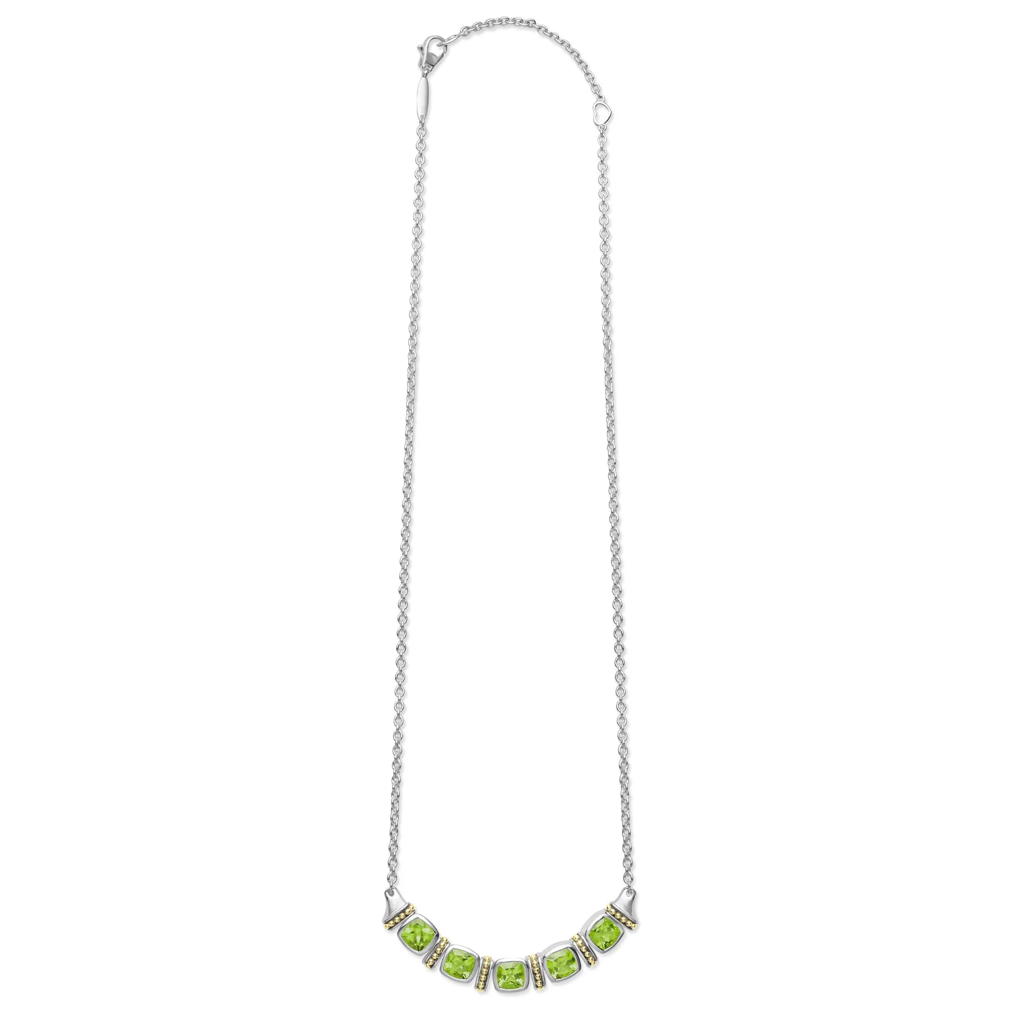 Rittenhouse Five Station Peridot Necklace sold by LAGOS product image thumbnail 3