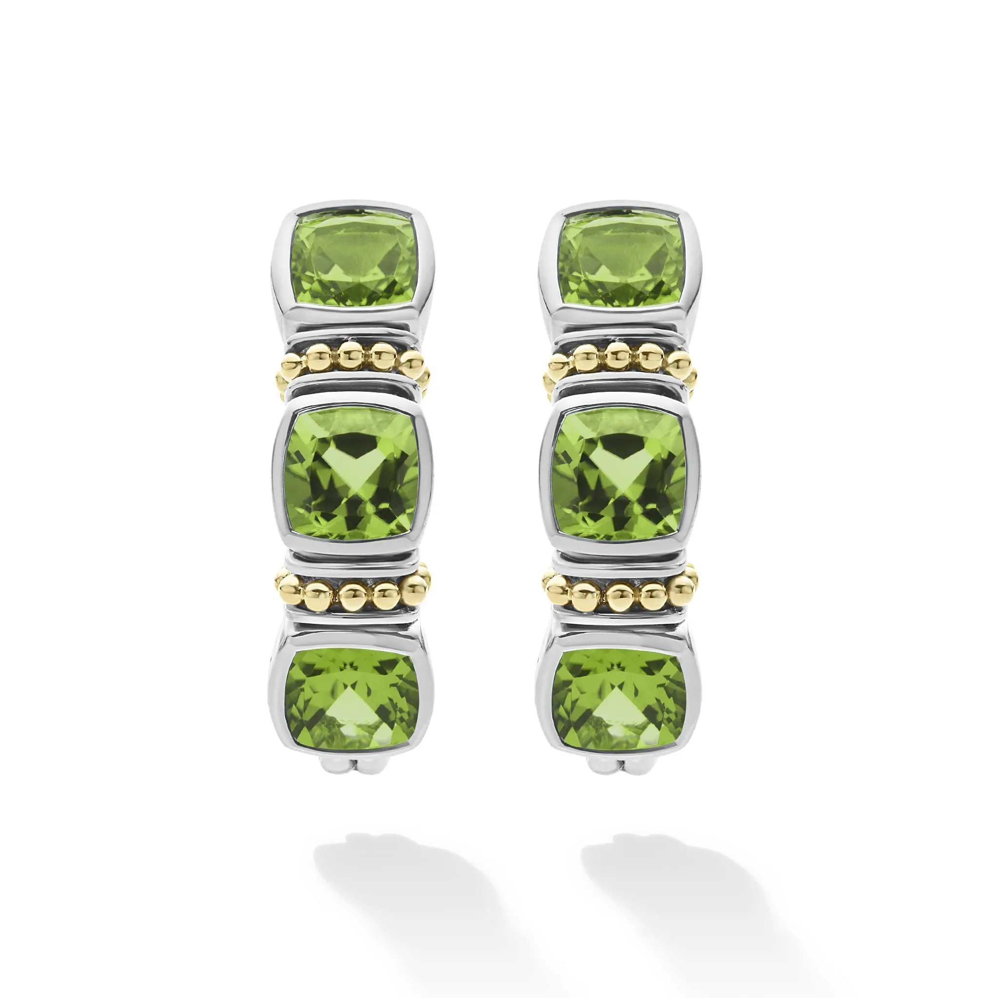 Rittenhouse Peridot Hoop Earrings sold by LAGOS product image thumbnail 4