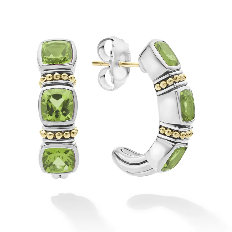 Rittenhouse Peridot Hoop Earrings sold by LAGOS