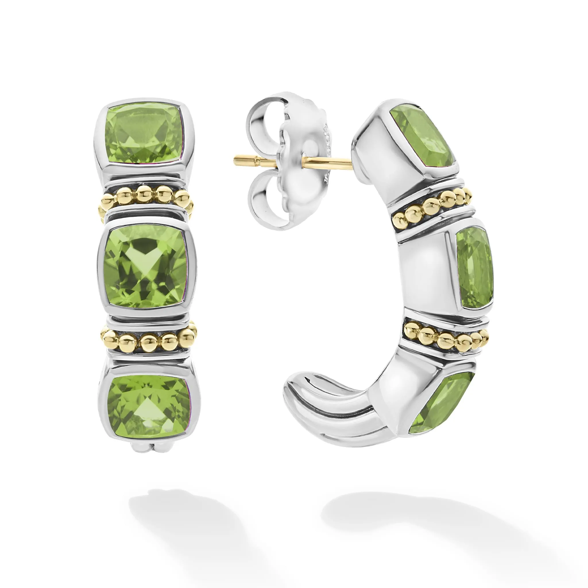 Rittenhouse Peridot Hoop Earrings sold by LAGOS