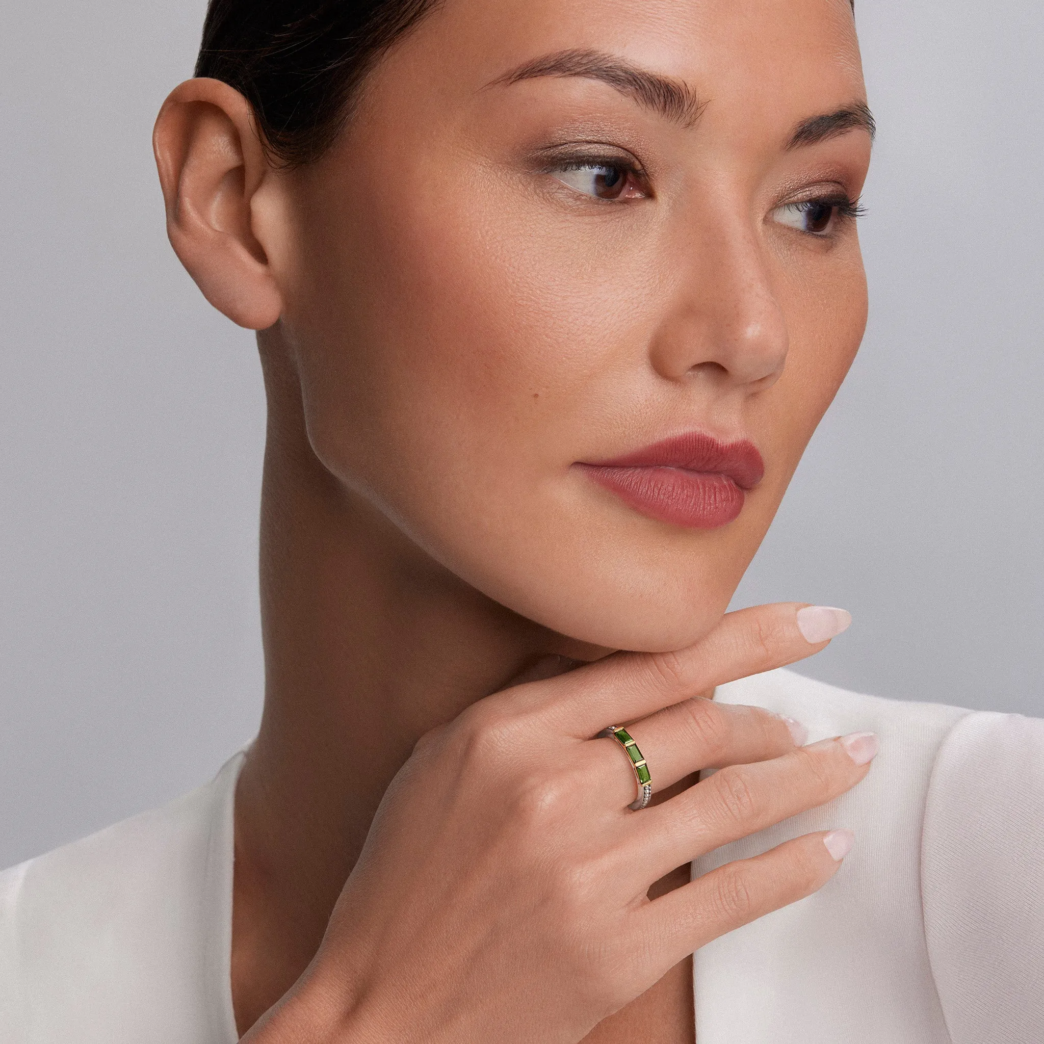 Rittenhouse Green Tourmaline Stacking Ring sold by LAGOS product image thumbnail 2