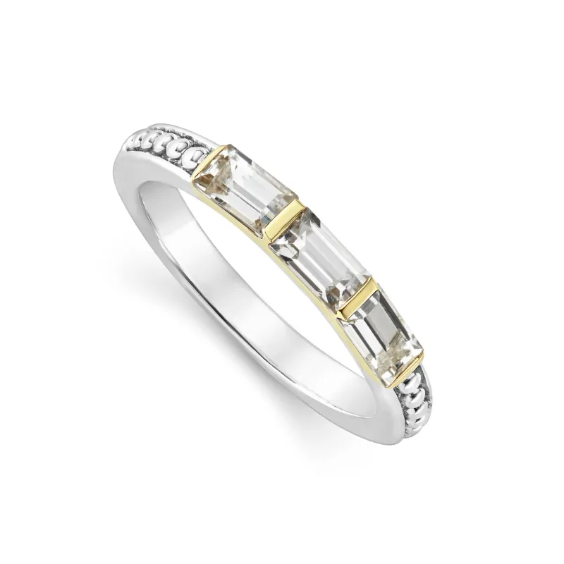 Rittenhouse White Topaz Stacking Ring sold by LAGOS