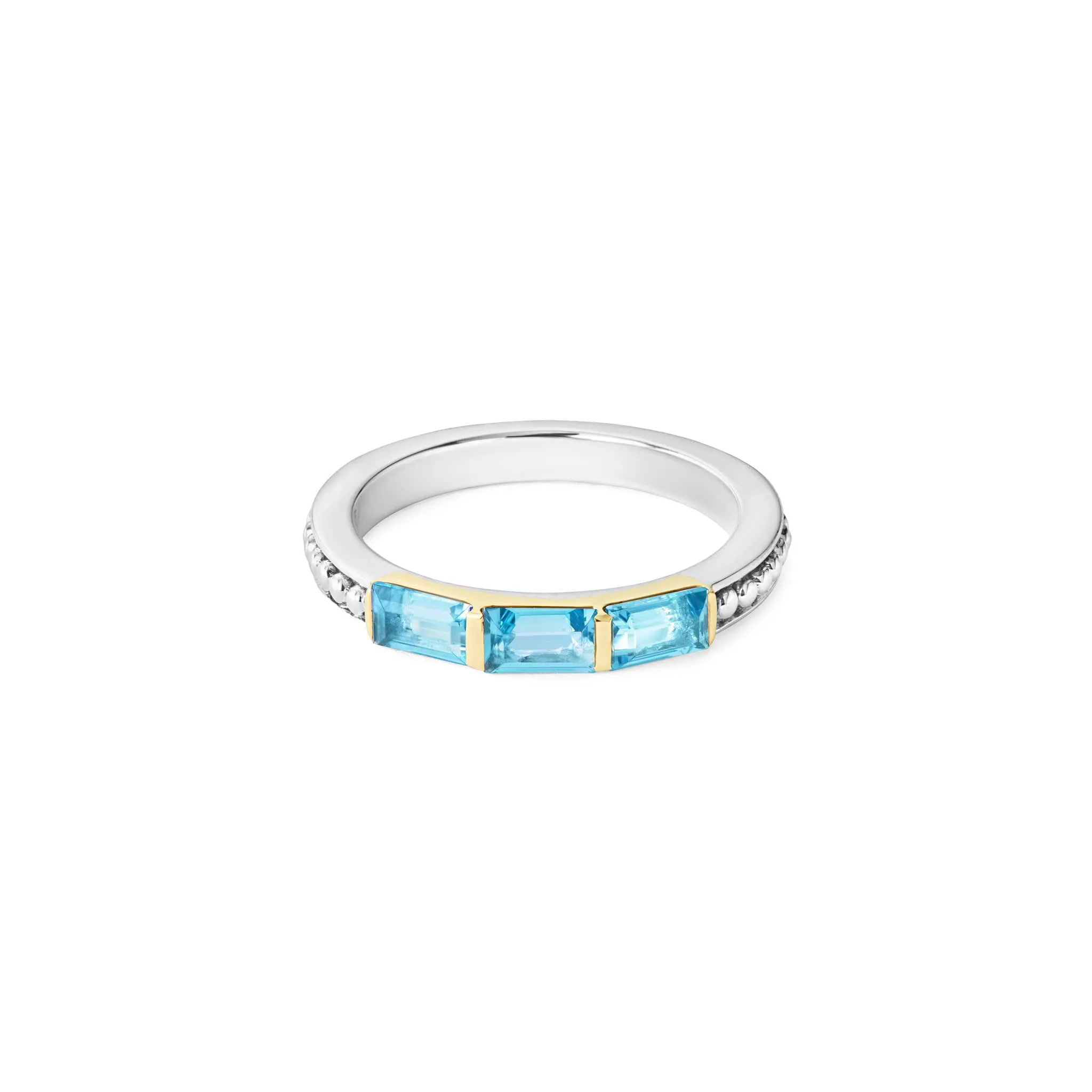 Rittenhouse Swiss Blue Topaz Stacking Ring sold by LAGOS product image thumbnail 3