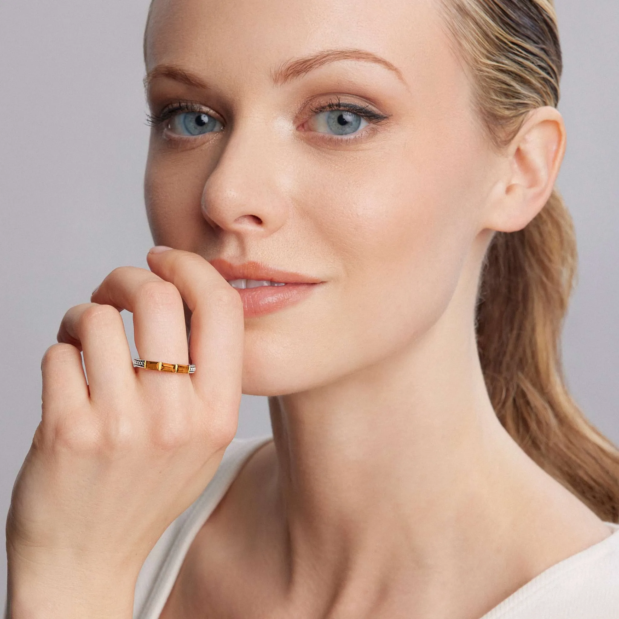 Rittenhouse Citrine Stacking Ring sold by LAGOS product image thumbnail 2