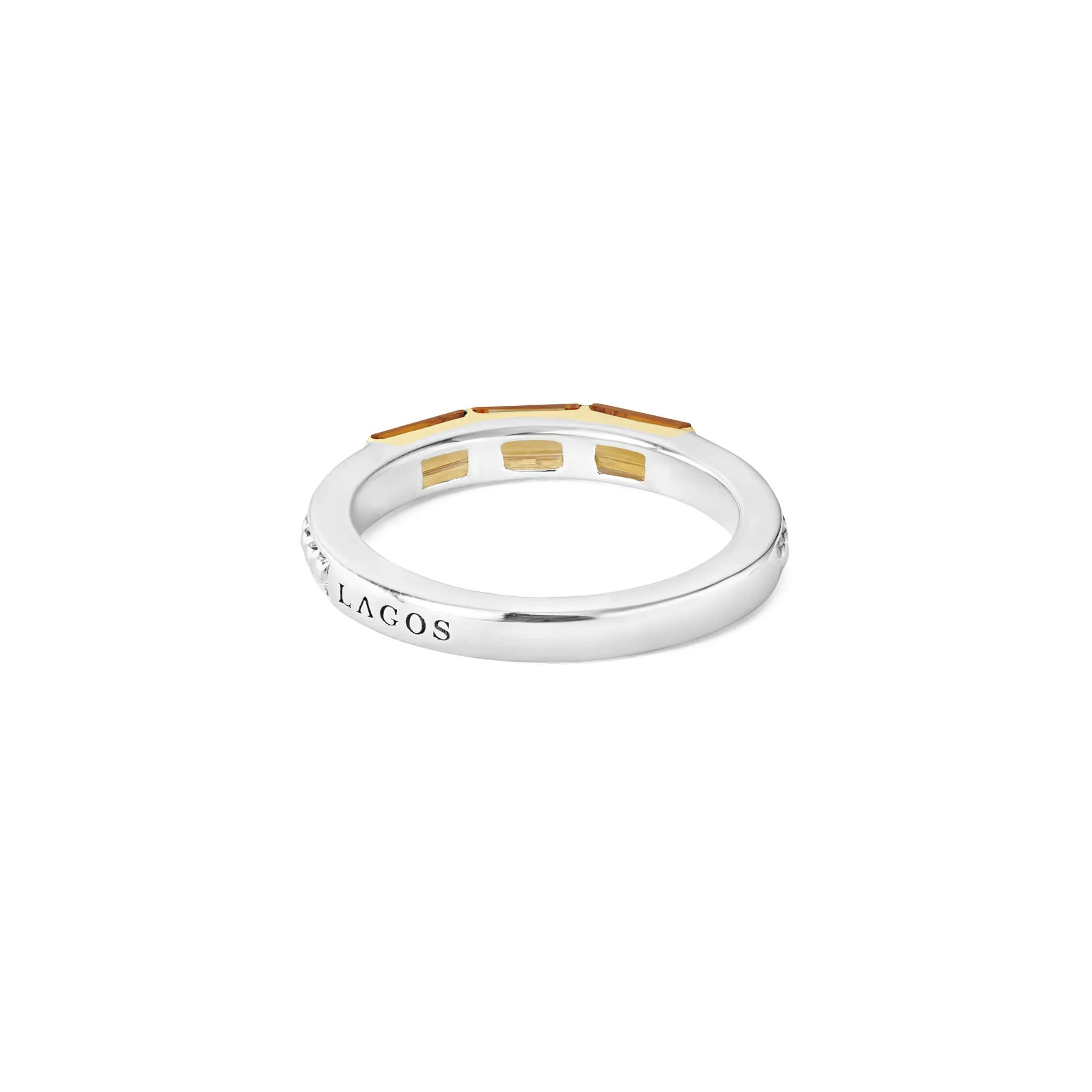 Rittenhouse Citrine Stacking Ring sold by LAGOS product image thumbnail 5