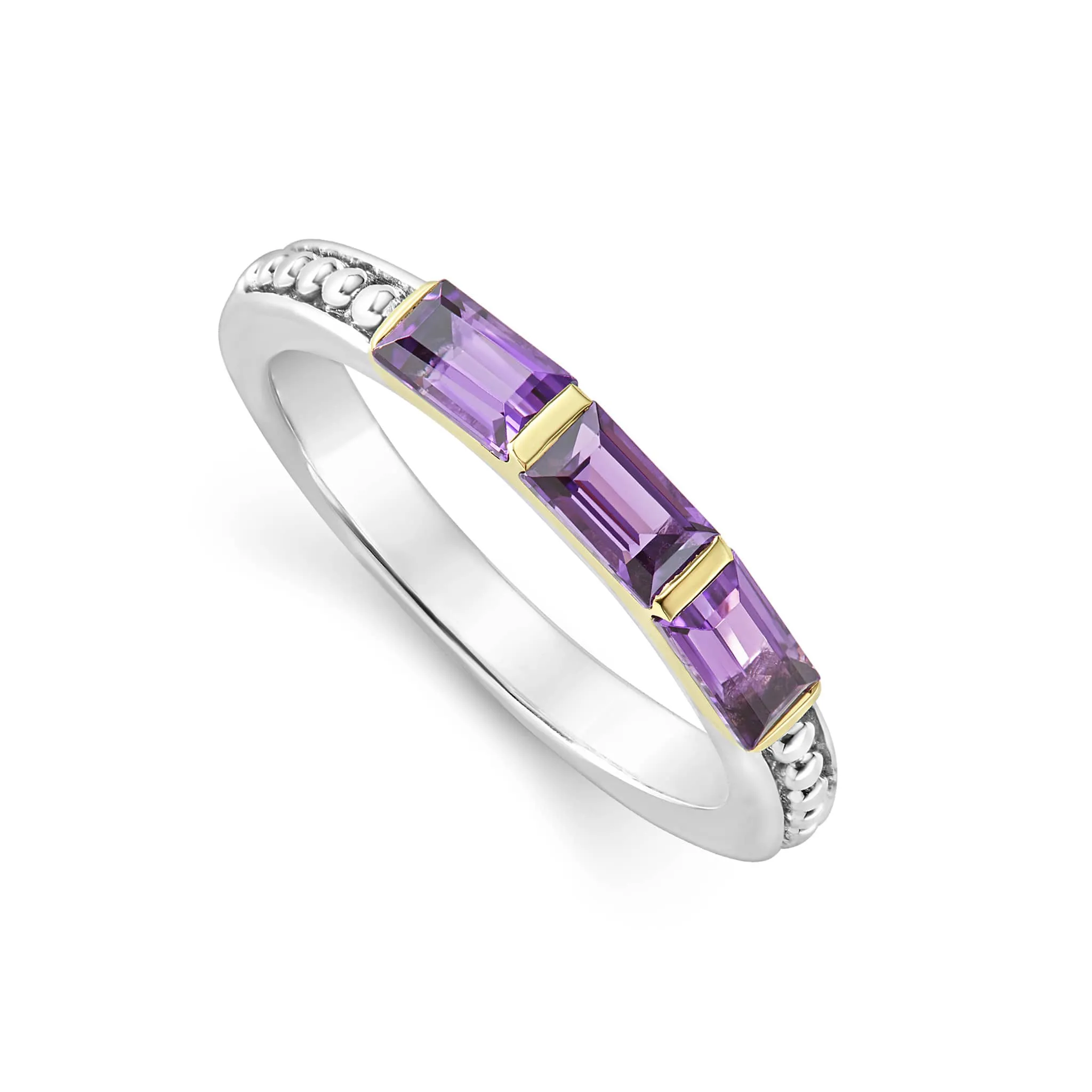 Rittenhouse Amethyst Stacking Ring sold by LAGOS
